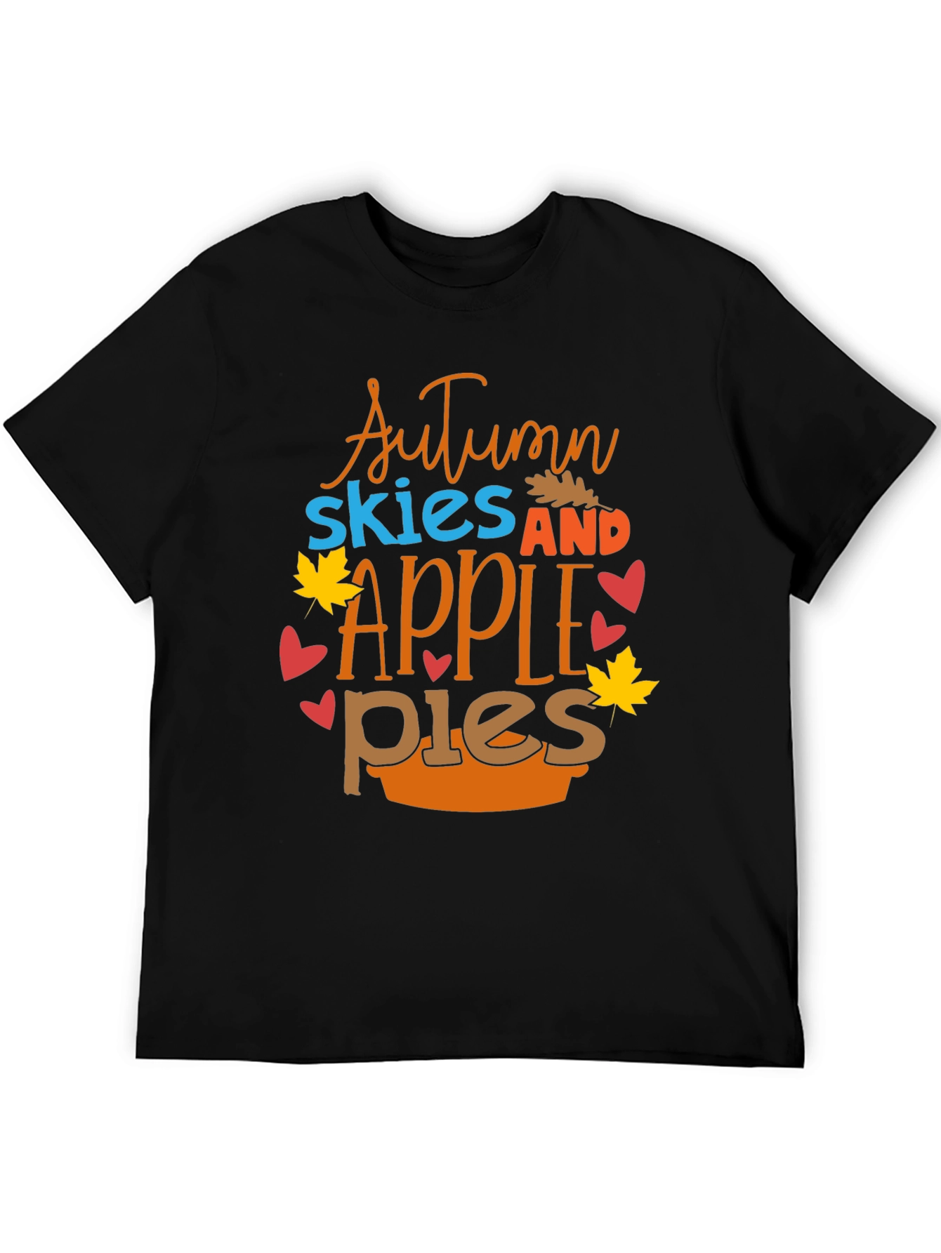 Autumn Skies & Apple Pies Graphic T-Shirt