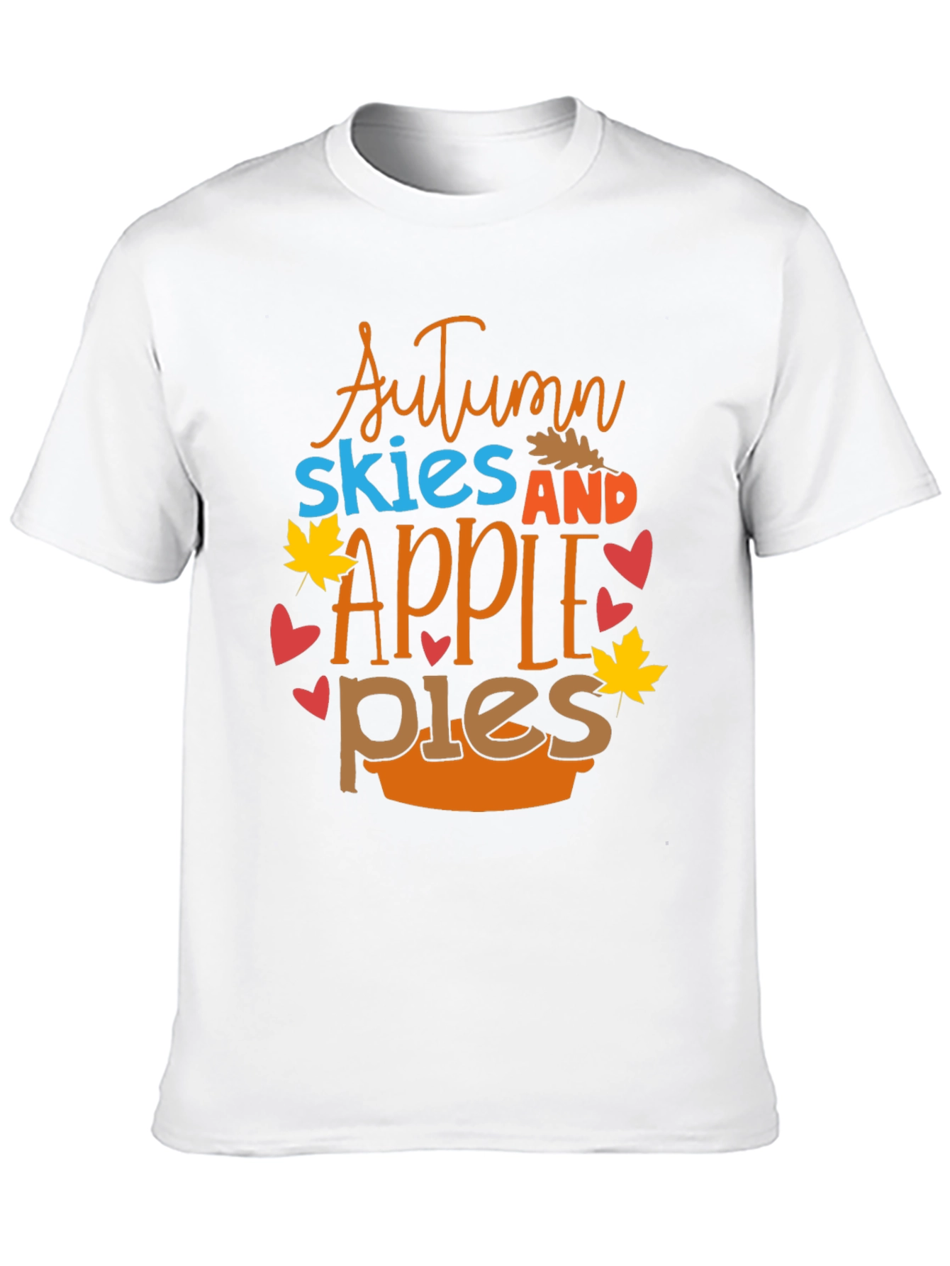 Autumn Skies & Apple Pies Graphic T-Shirt
