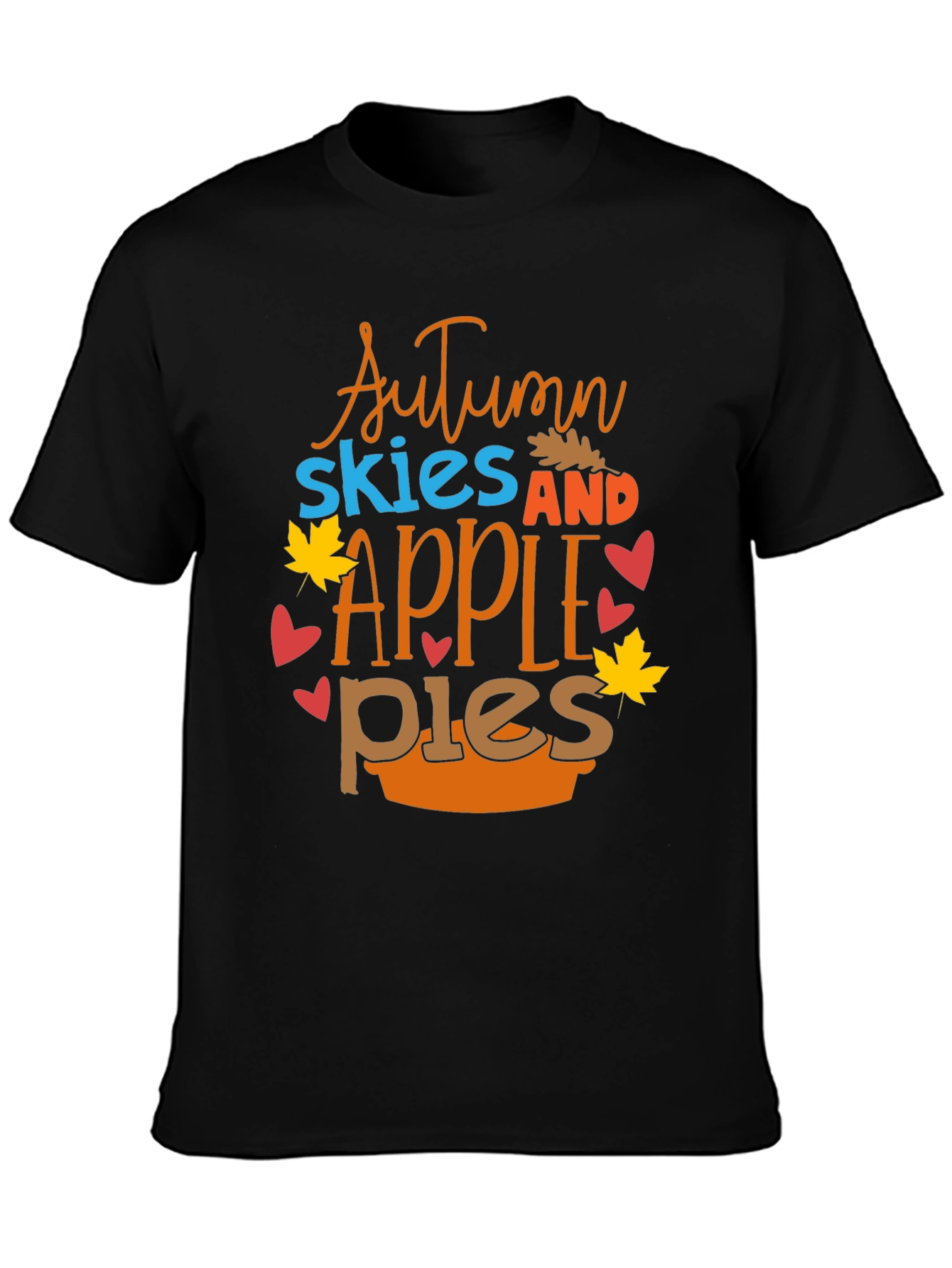 Autumn Skies & Apple Pies Graphic T-Shirt