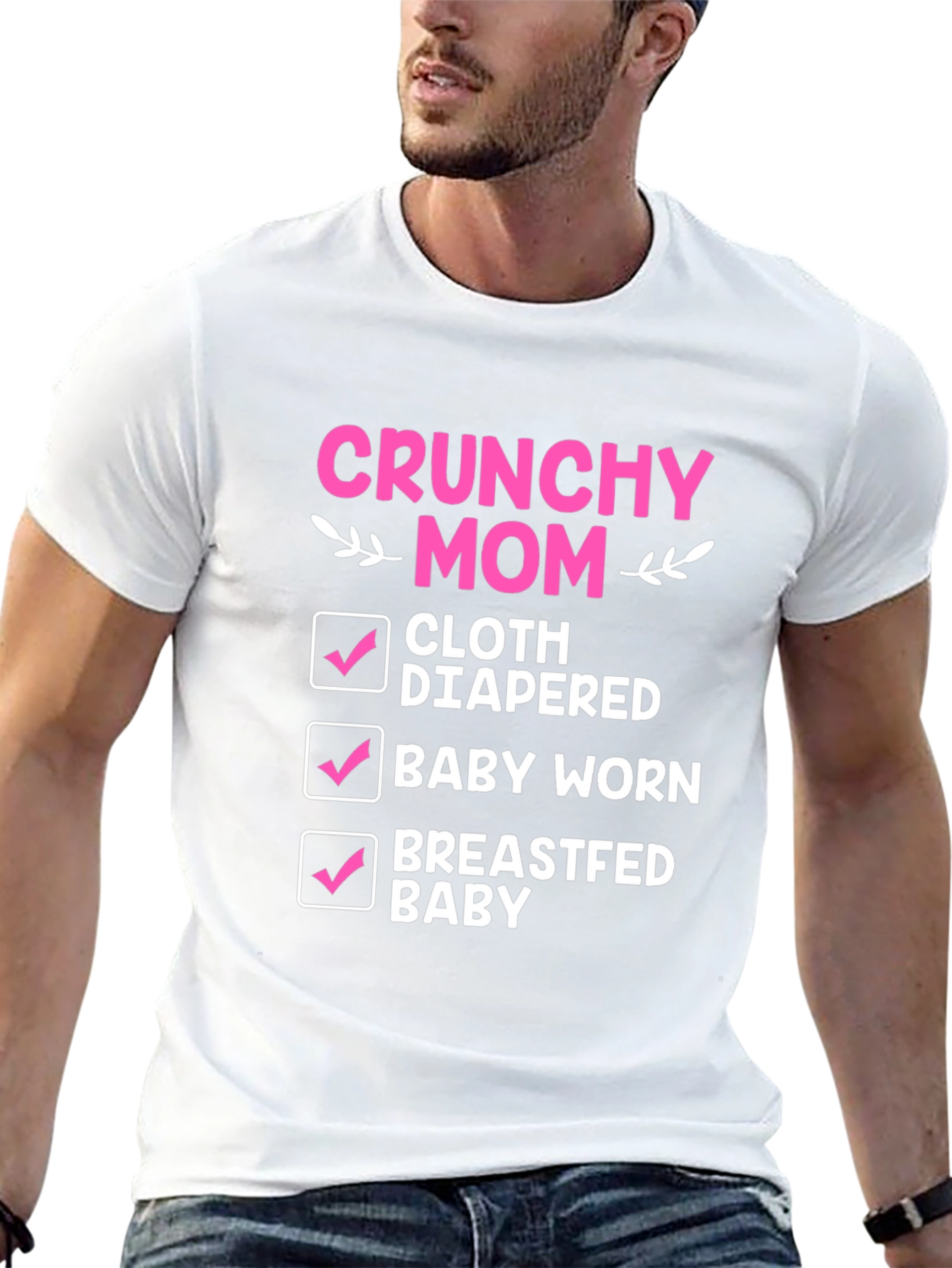 Crunchy Mom Checklist T-Shirt