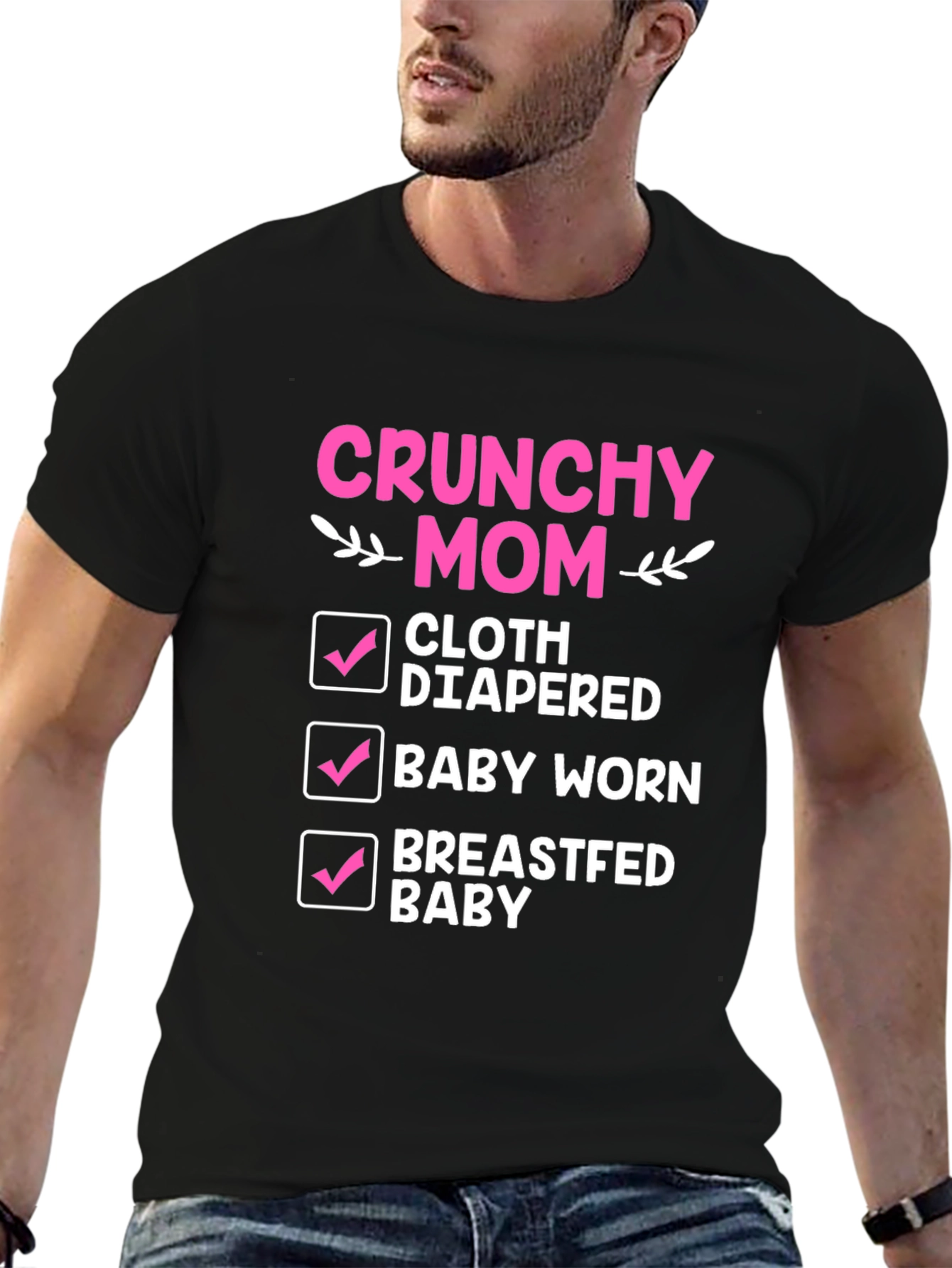Crunchy Mom Checklist T-Shirt