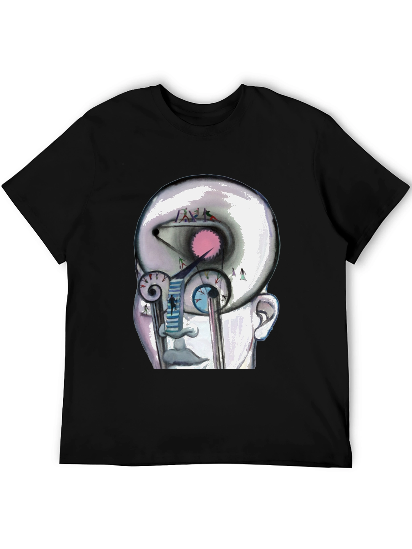 Abstract Mind Graphic Tee - Unique Design T-Shirt