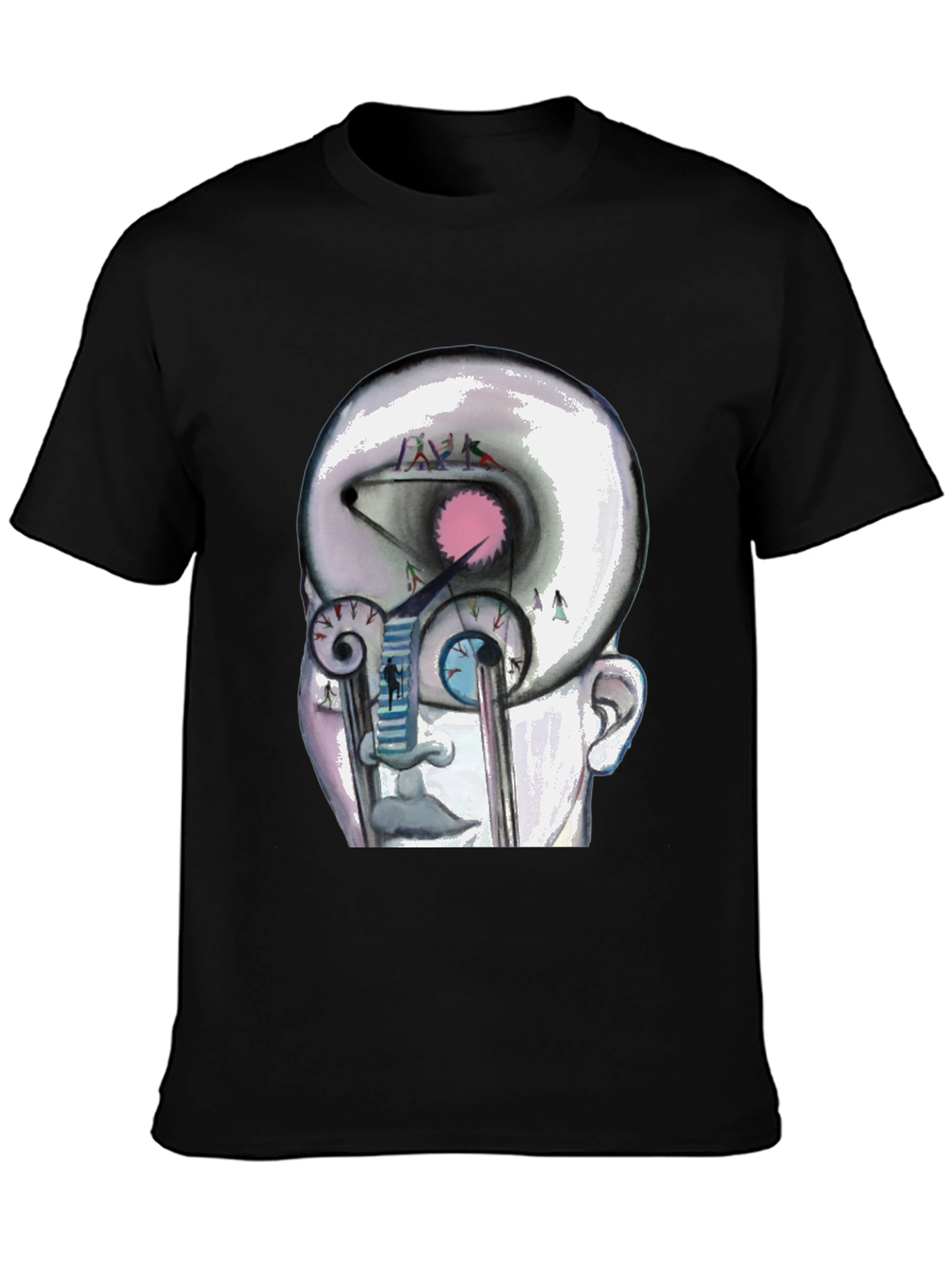 Abstract Mind Graphic Tee - Unique Design T-Shirt