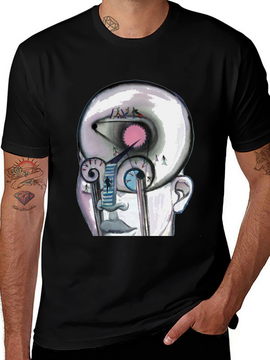 Abstract Mind Graphic Tee - Unique Design T-Shirt