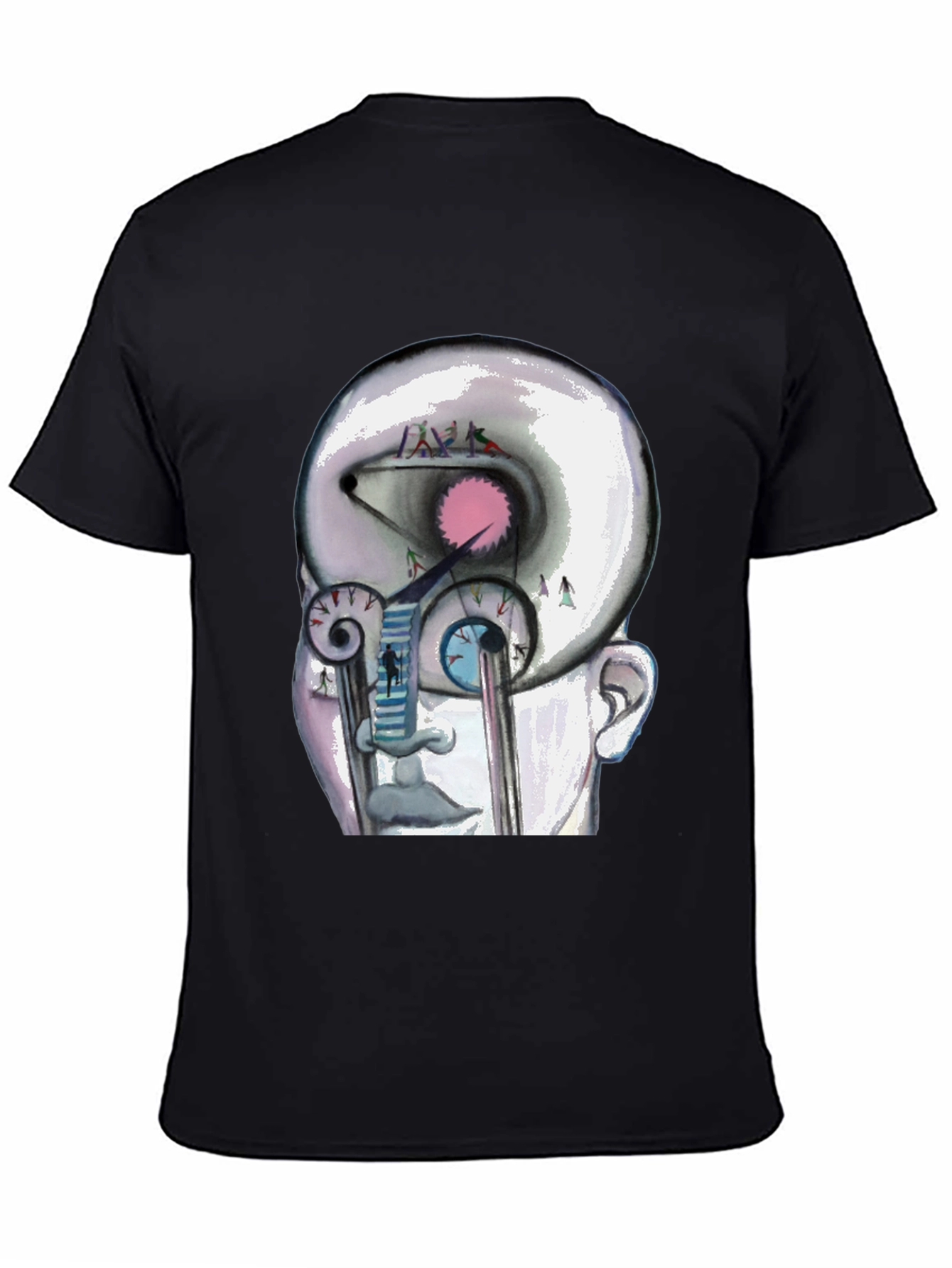 Abstract Mind Graphic Tee - Unique Design T-Shirt