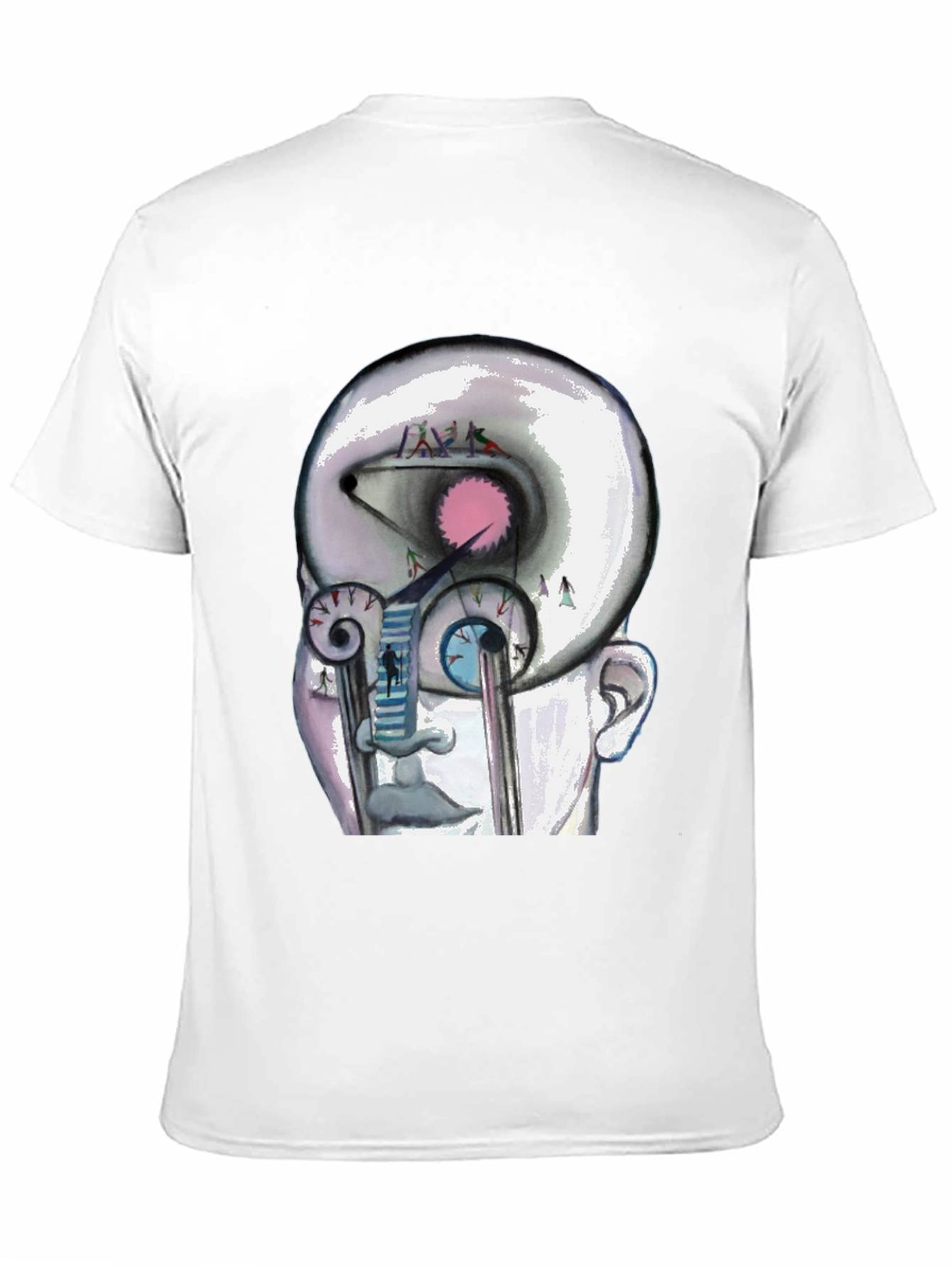 Abstract Mind Graphic Tee - Unique Design T-Shirt