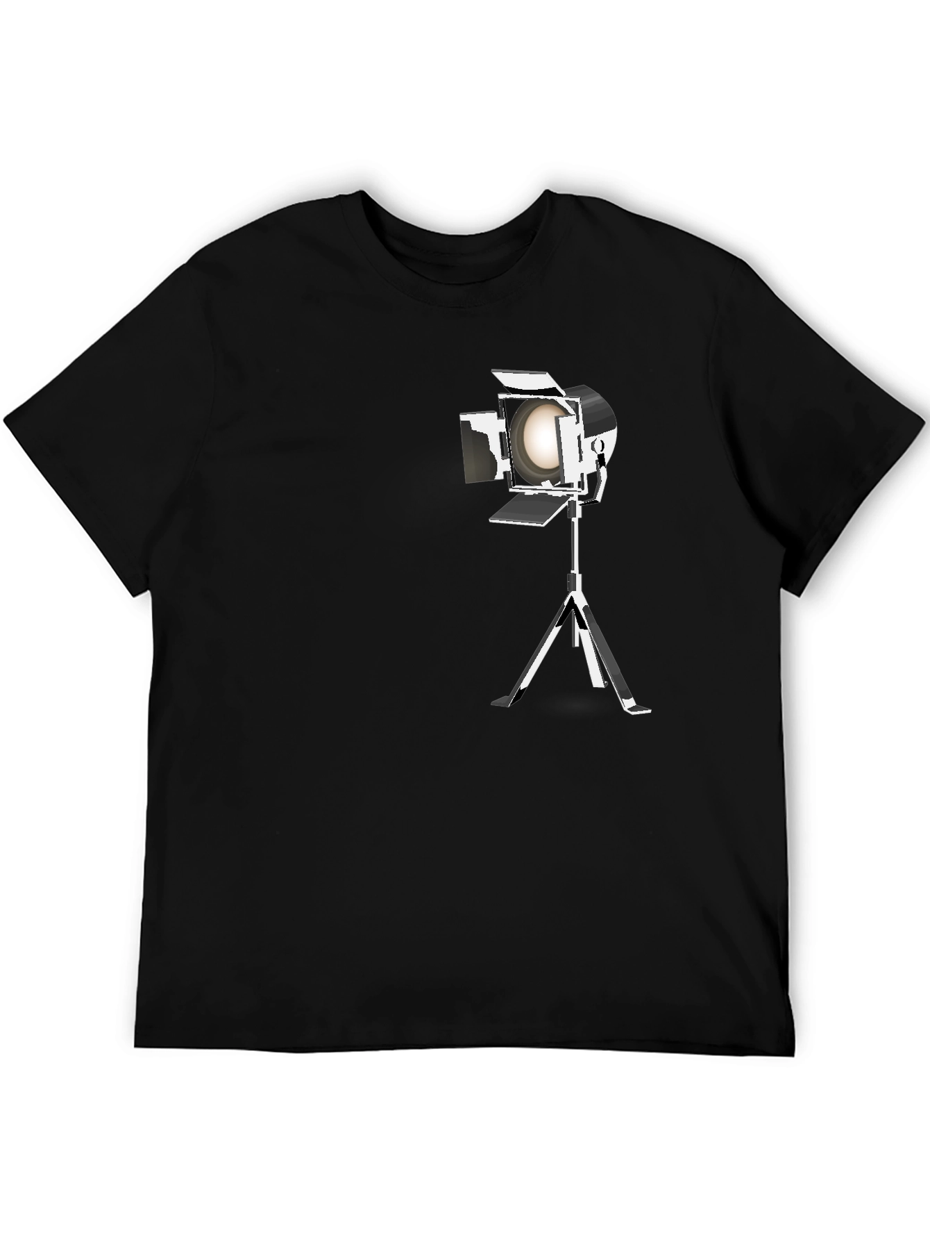 Spotlight Graphic T-Shirt - Black