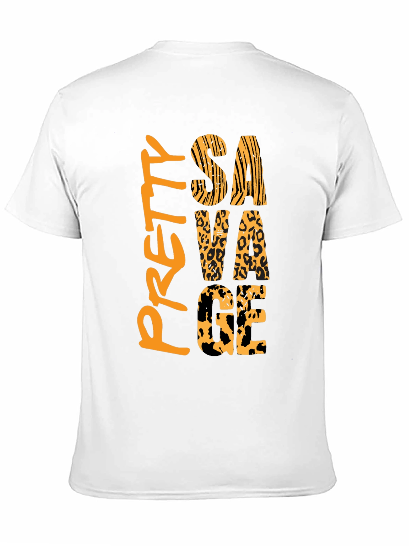 Pretty Savage Graphic Print Tee - Black
