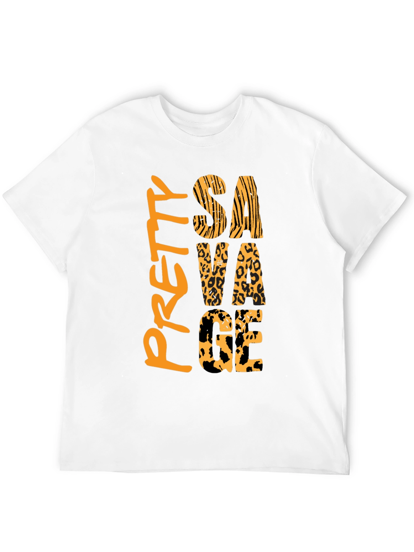 Pretty Savage Graphic Print Tee - Black