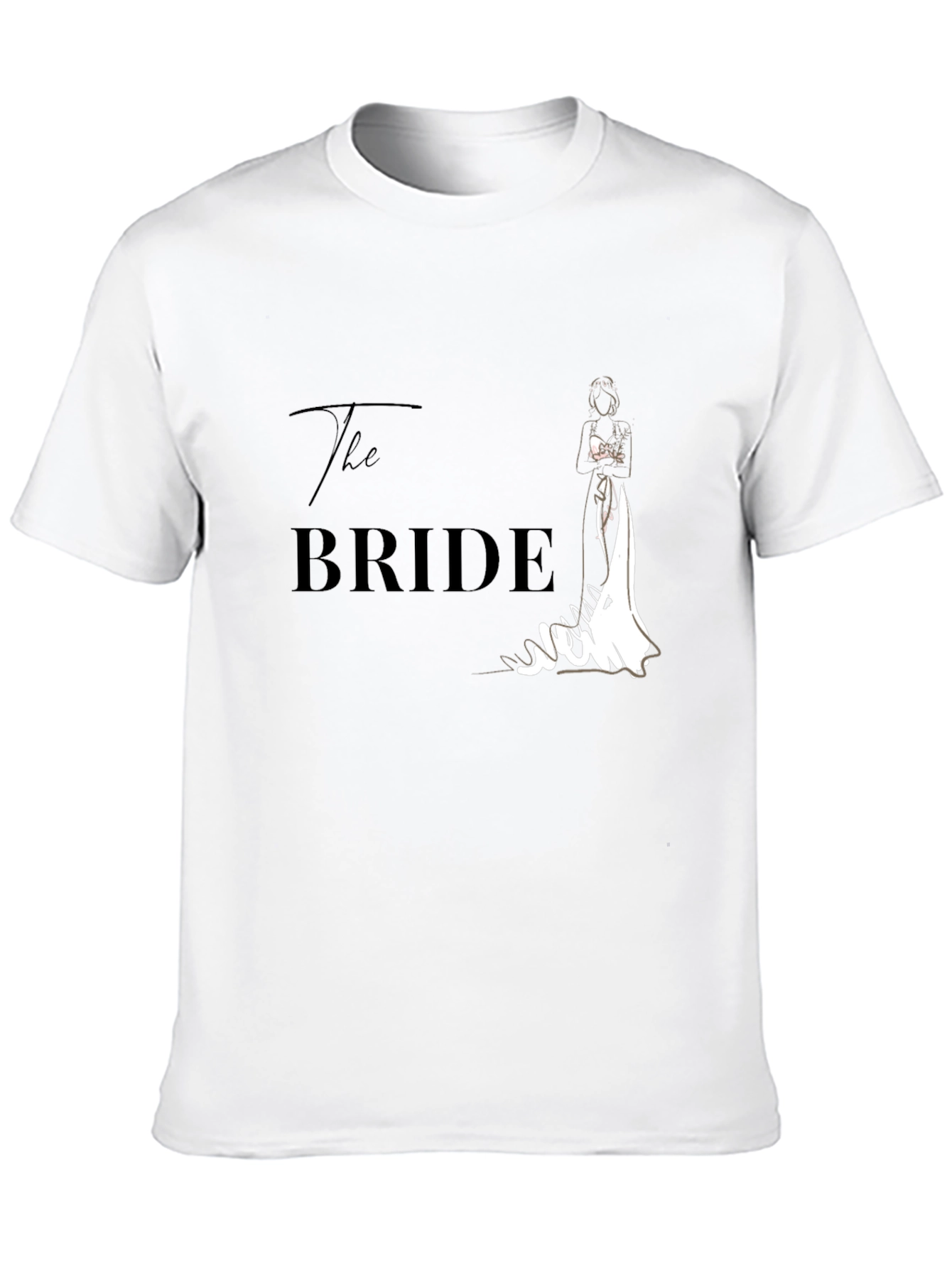 The Bride T-Shirt - Wedding Party Apparel