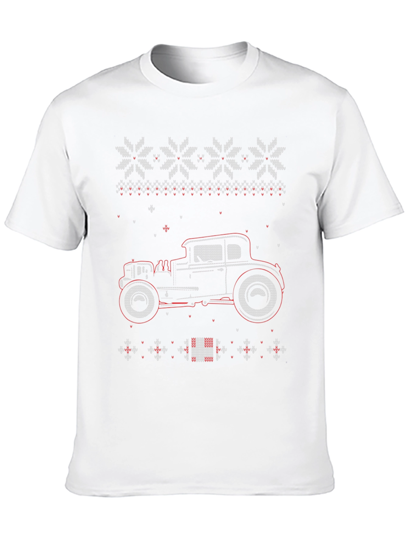 Hot Rod Ugly Christmas Sweater T-Shirt