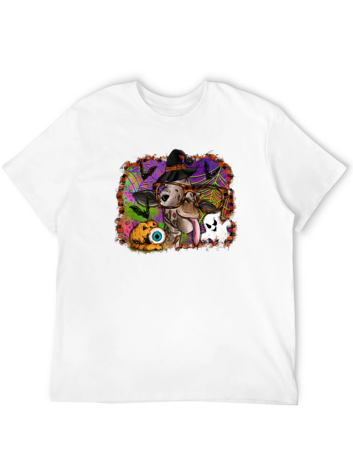 Halloween Cow Witch Graphic Tee