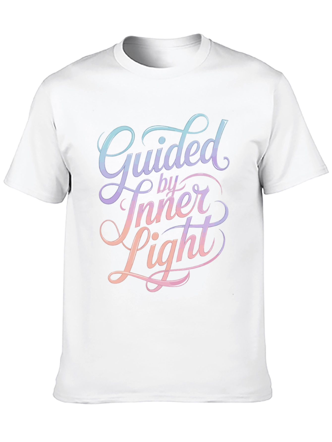 Guided by Inner Light Graphic Tee - Black