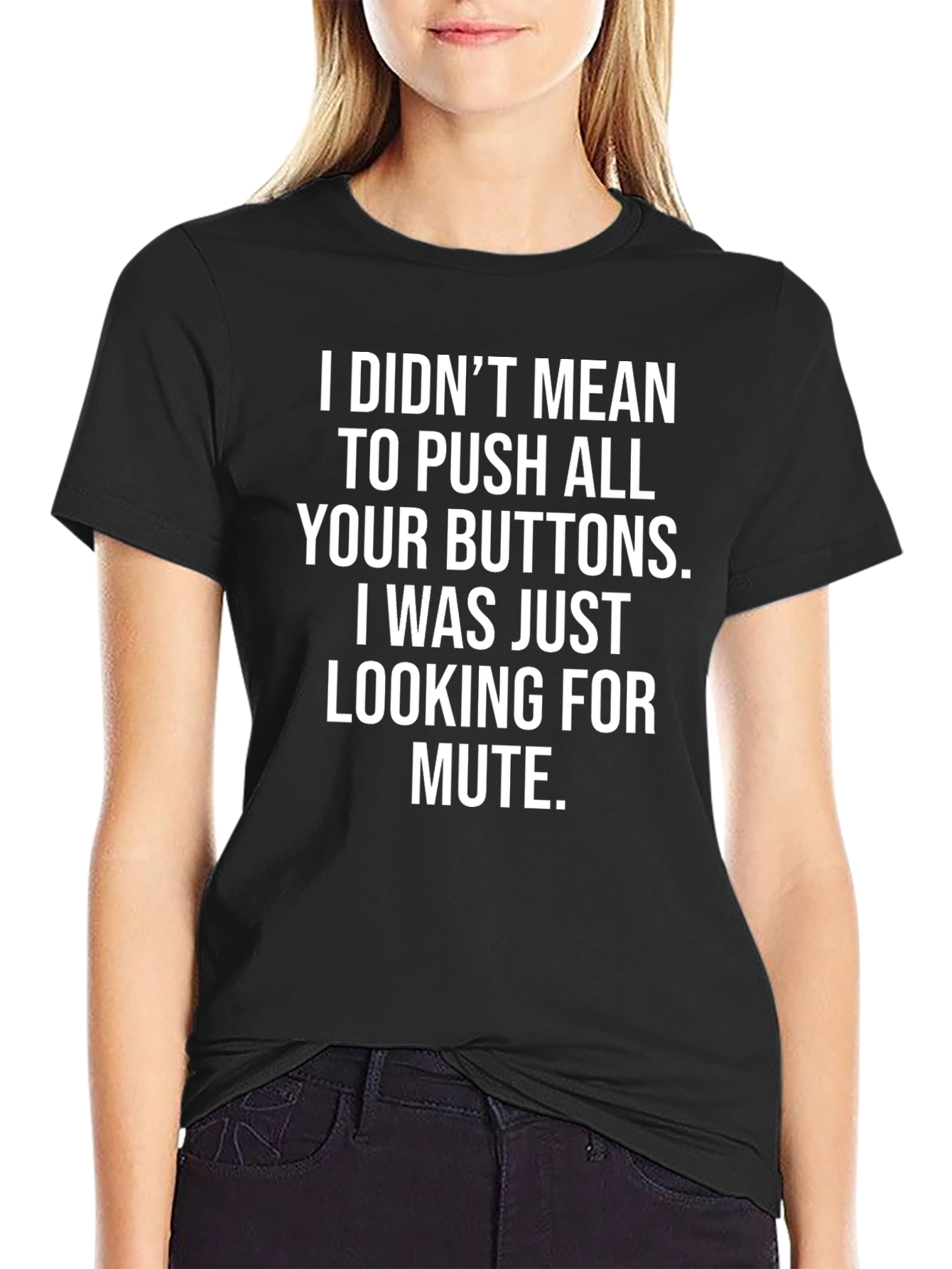Funny Sarcastic T-Shirt - Looking for Mute