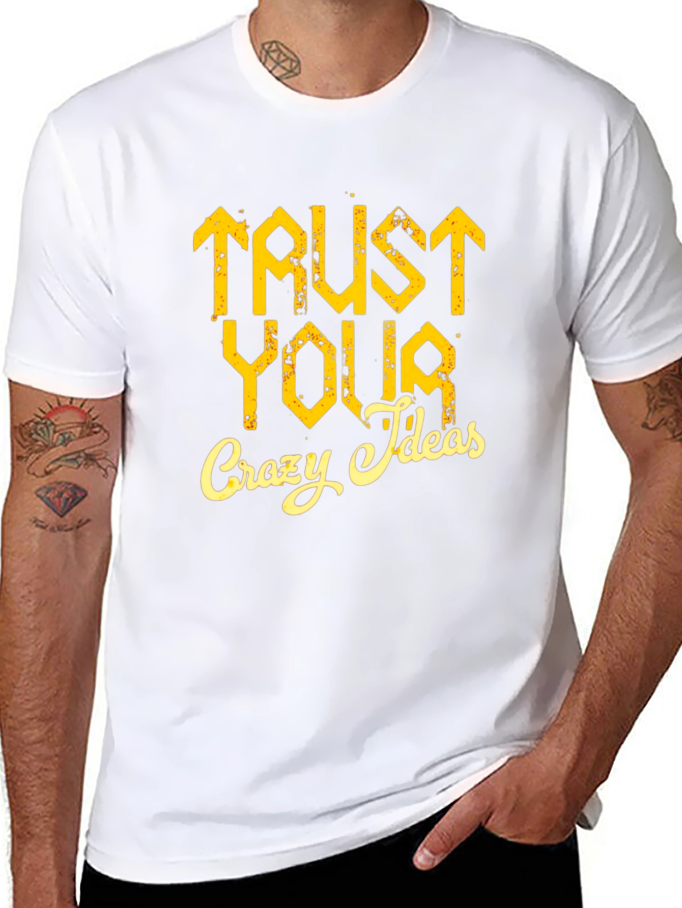 Trust Your Crazy Ideas Graphic Tee