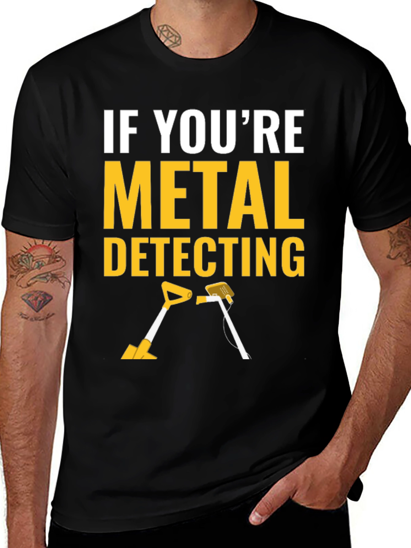 Metal Detecting T-Shirt - Funny Detectorist Tee