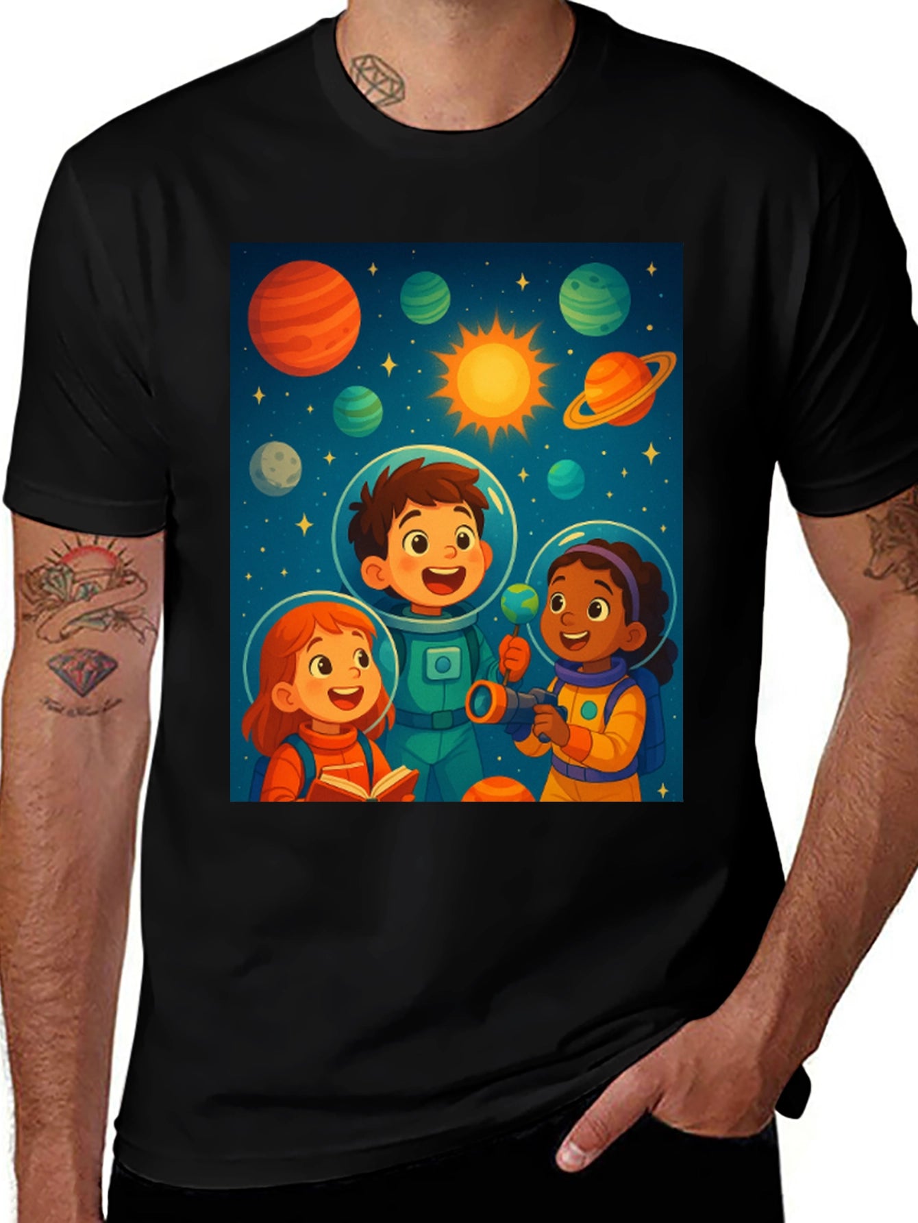 Kids Space Adventure T-Shirt