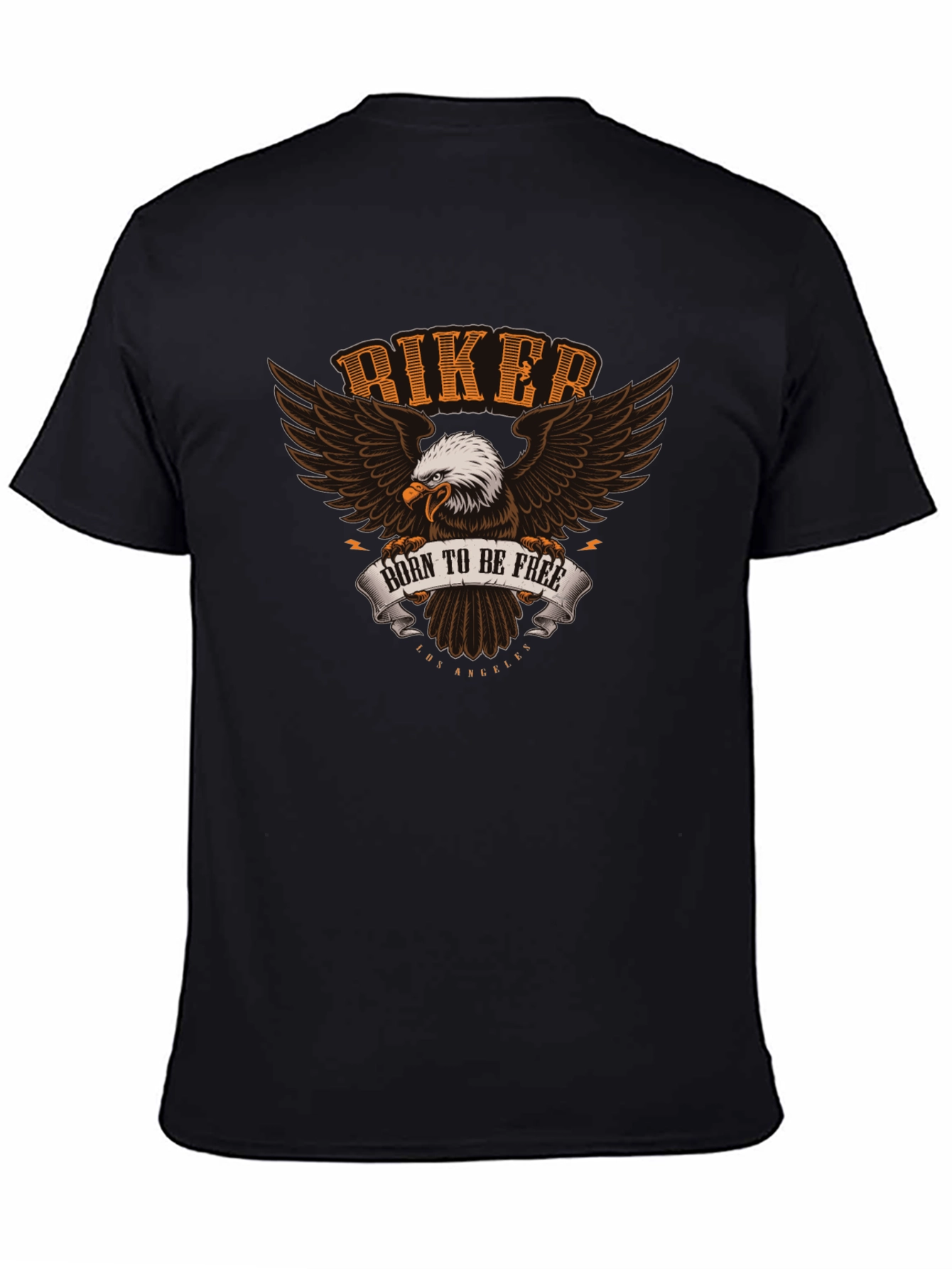 Biker Eagle T-Shirt - Born to be Free