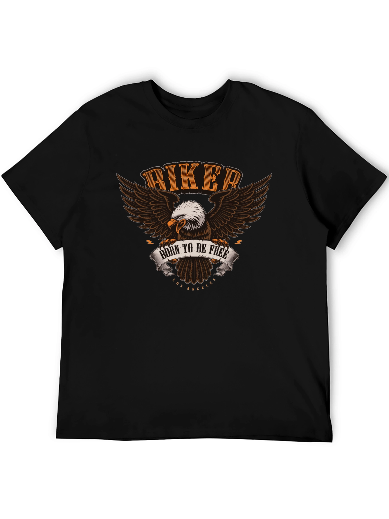 Biker Eagle T-Shirt - Born to be Free