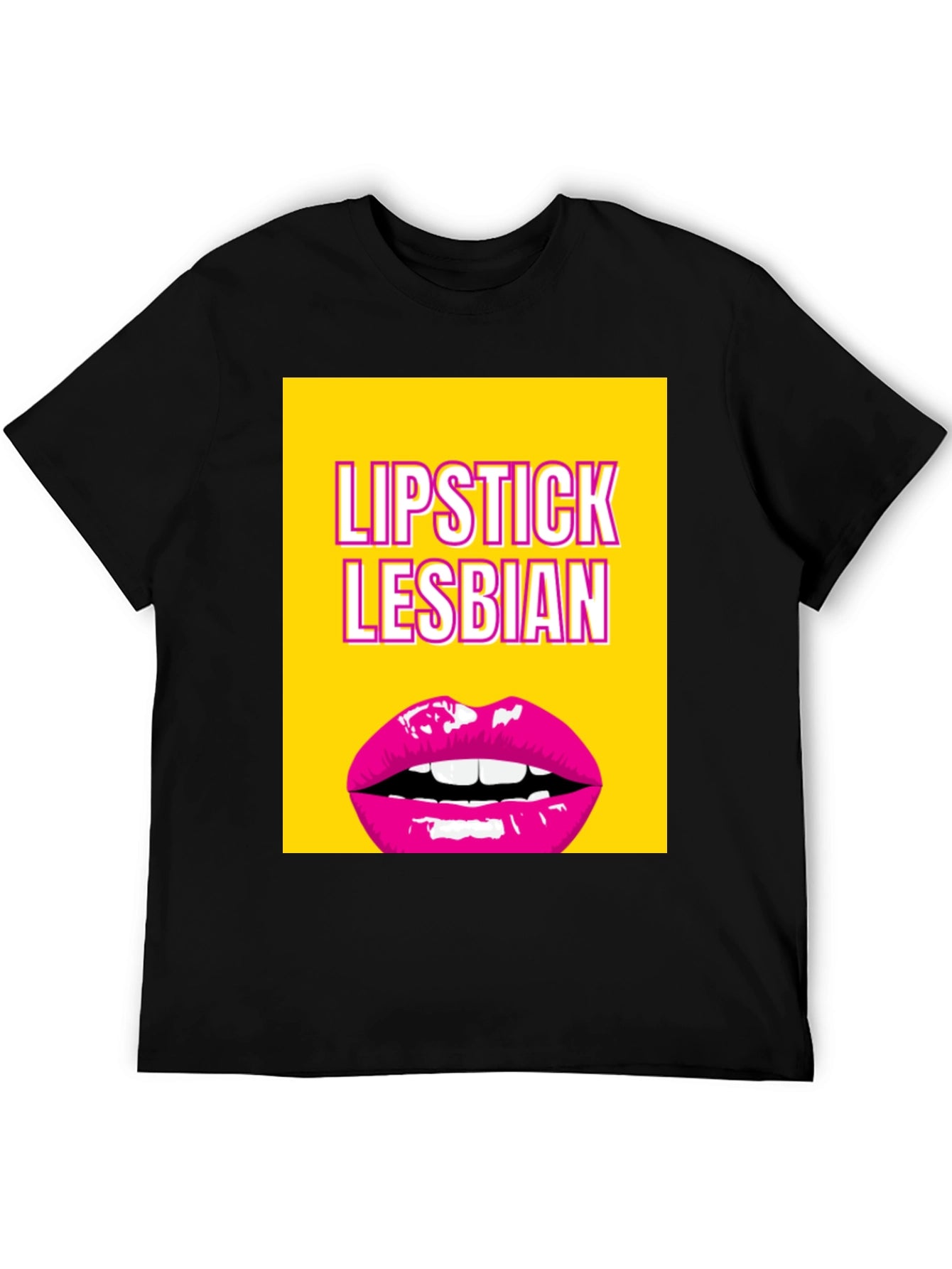 Lipstick Lesbian Graphic T-Shirt - Bold & Stylish
