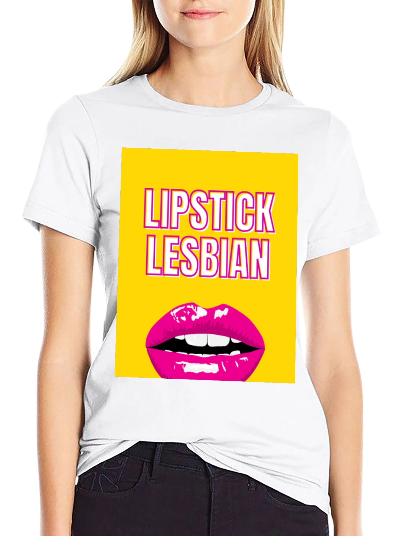Lipstick Lesbian Graphic T-Shirt - Bold & Stylish