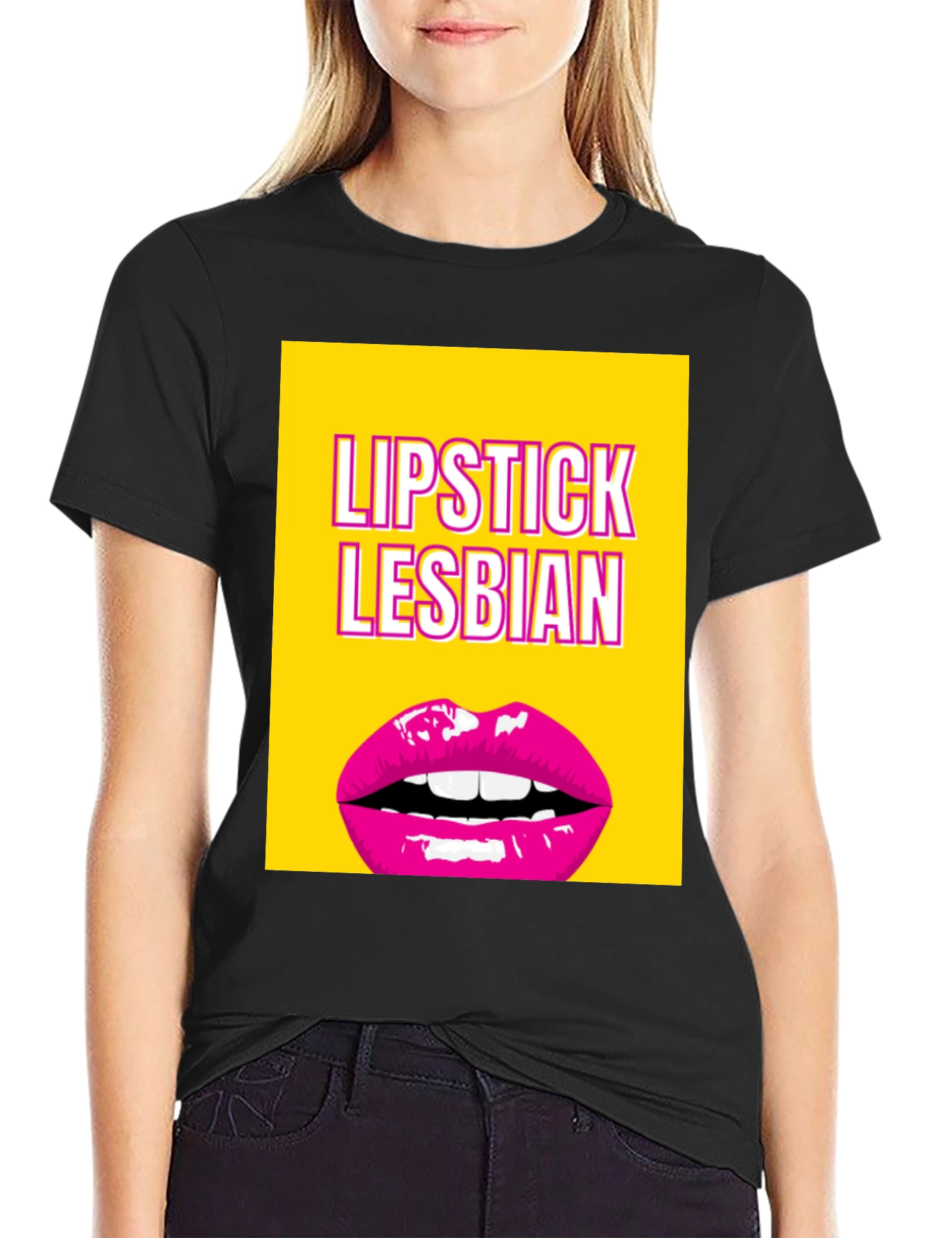 Lipstick Lesbian Graphic T-Shirt - Bold & Stylish