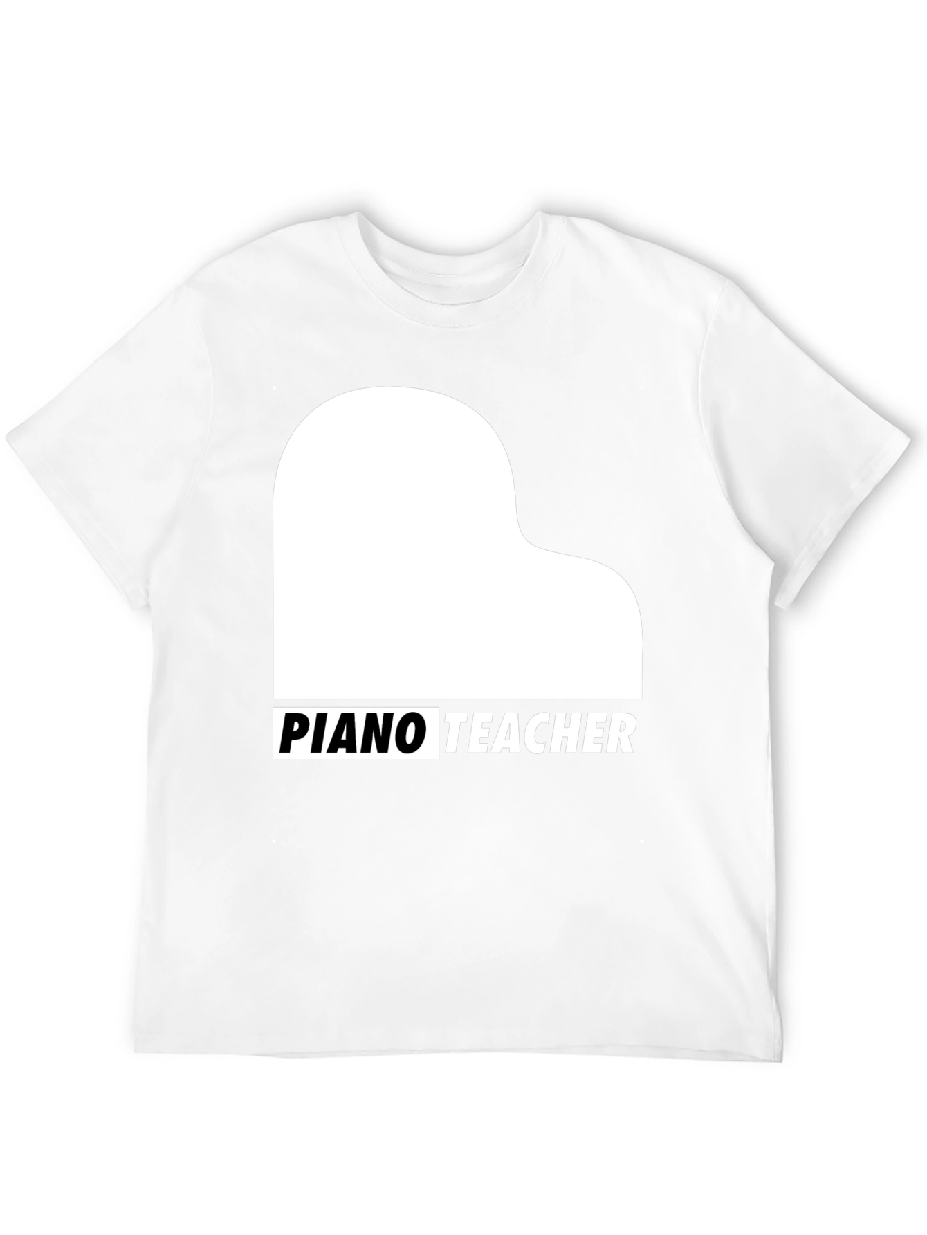 Piano Teacher Graphic T-Shirt - Music Lover Tee