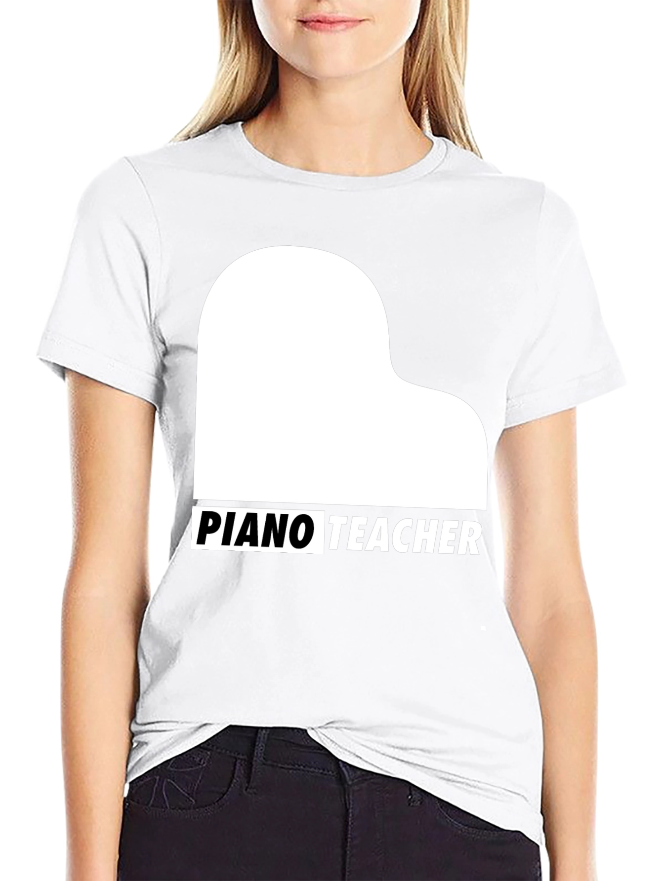 Piano Teacher Graphic T-Shirt - Music Lover Tee