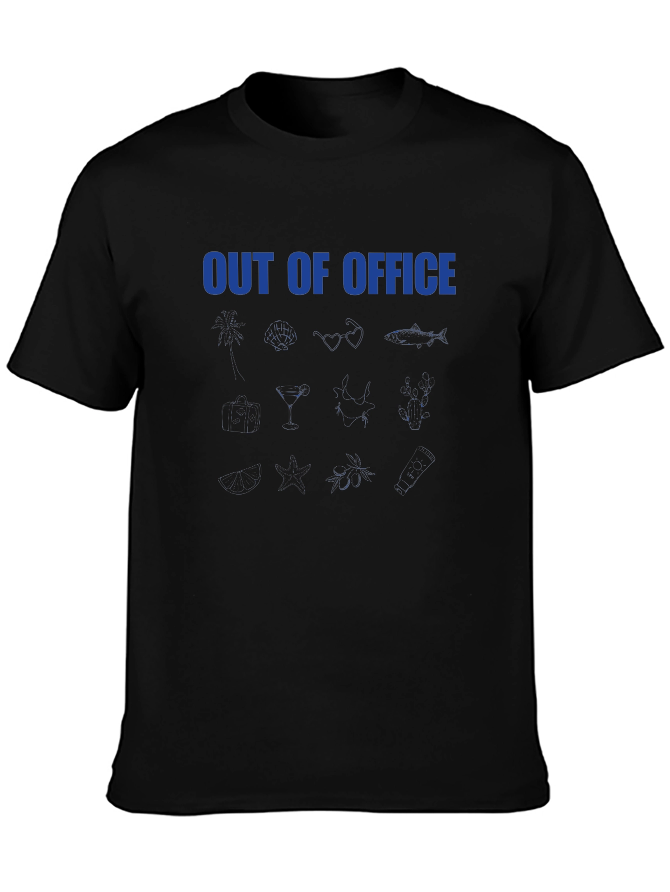 Out of Office Black T-Shirt