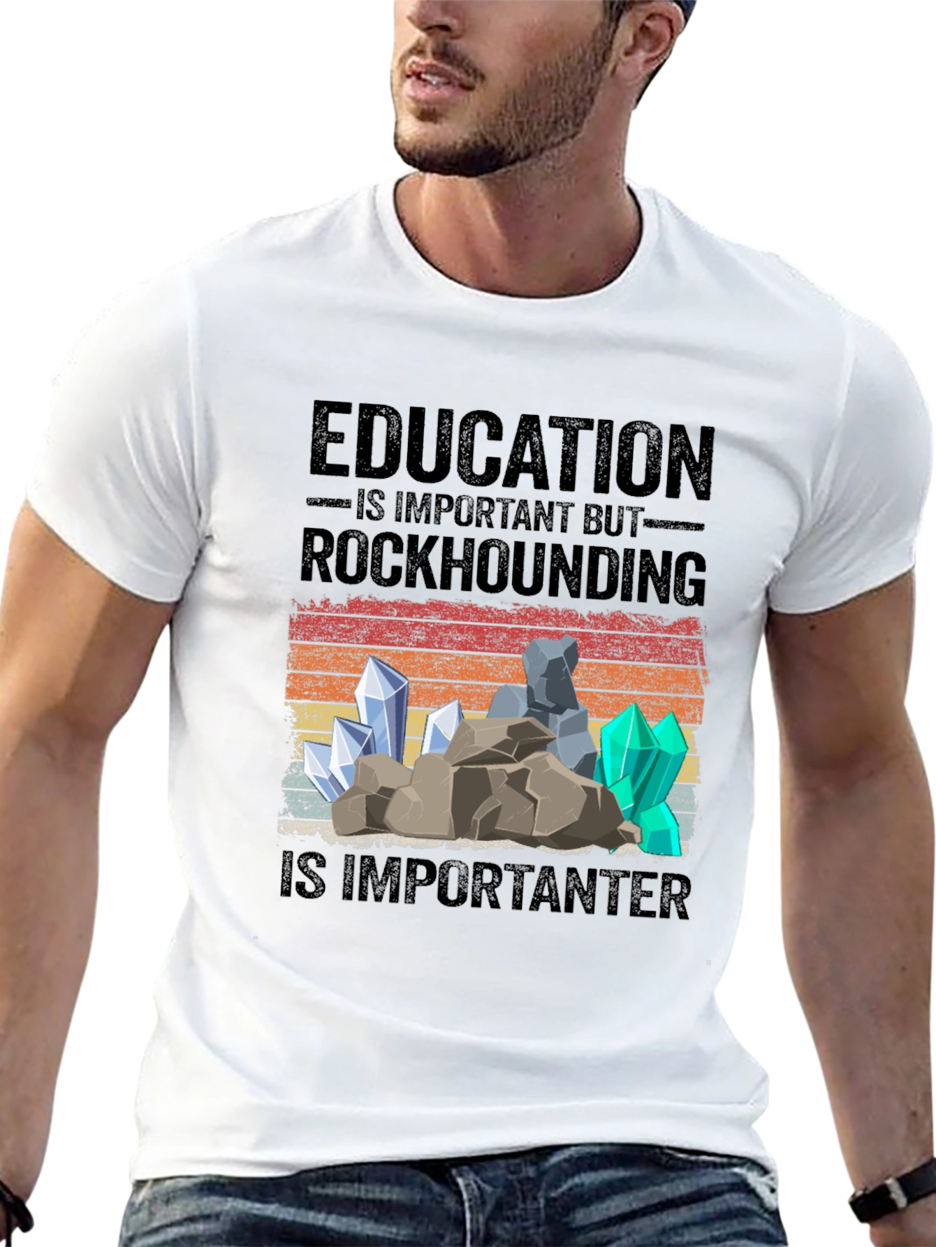 Rockhounding Graphic Tee