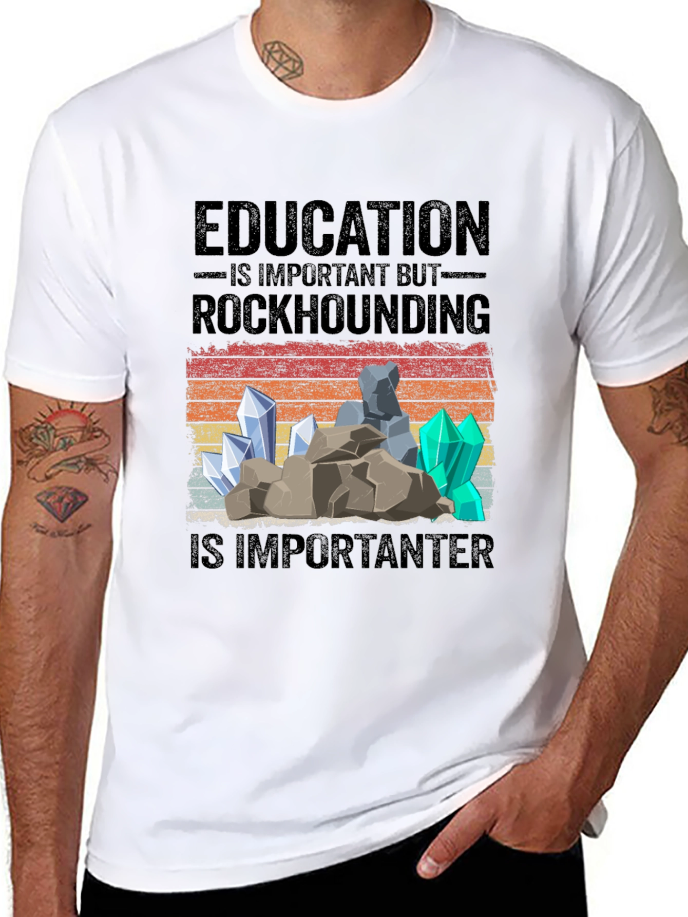 Rockhounding Graphic Tee