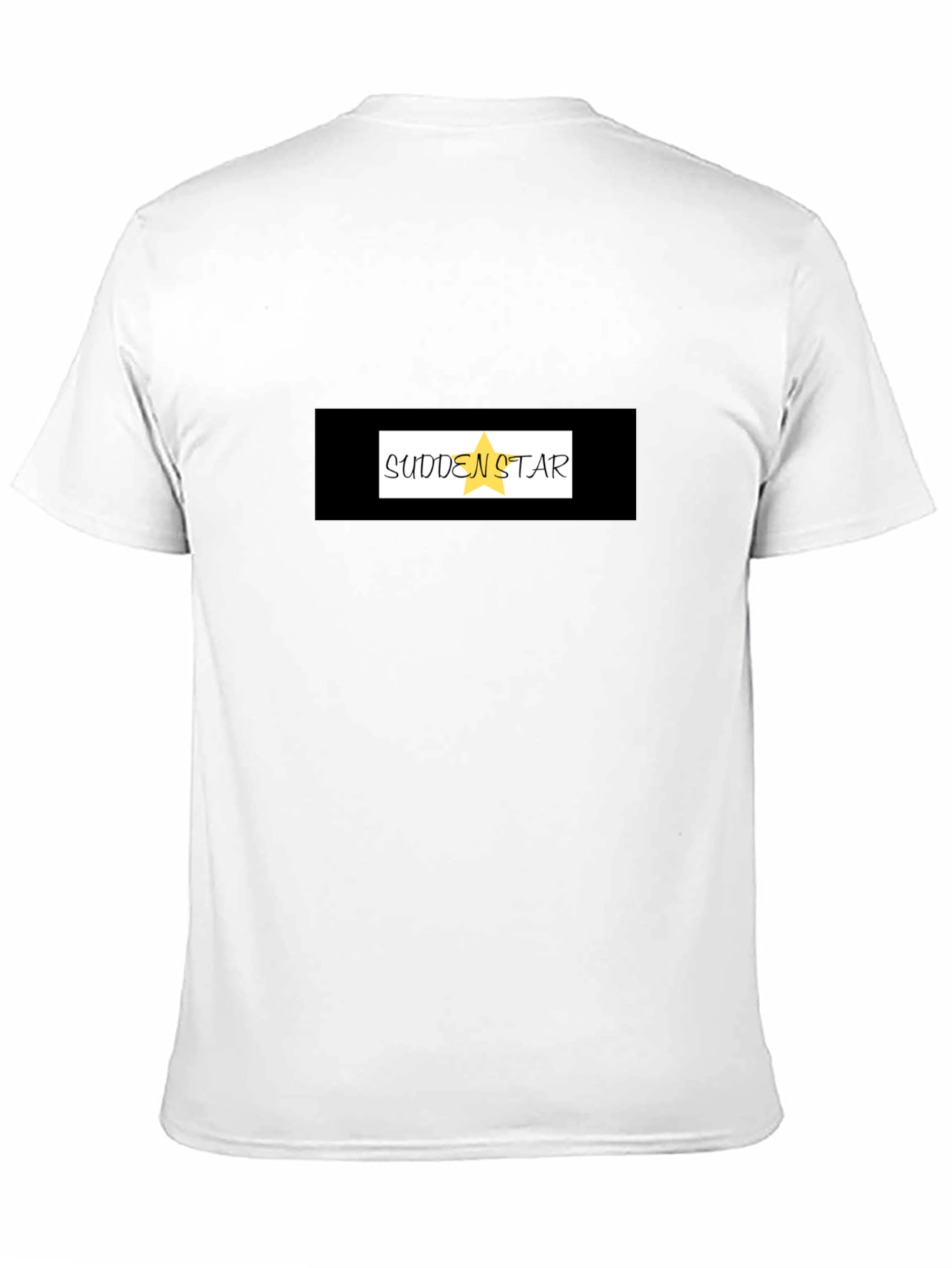Sudden Star Graphic T-Shirt - Black Mens Casual Tee