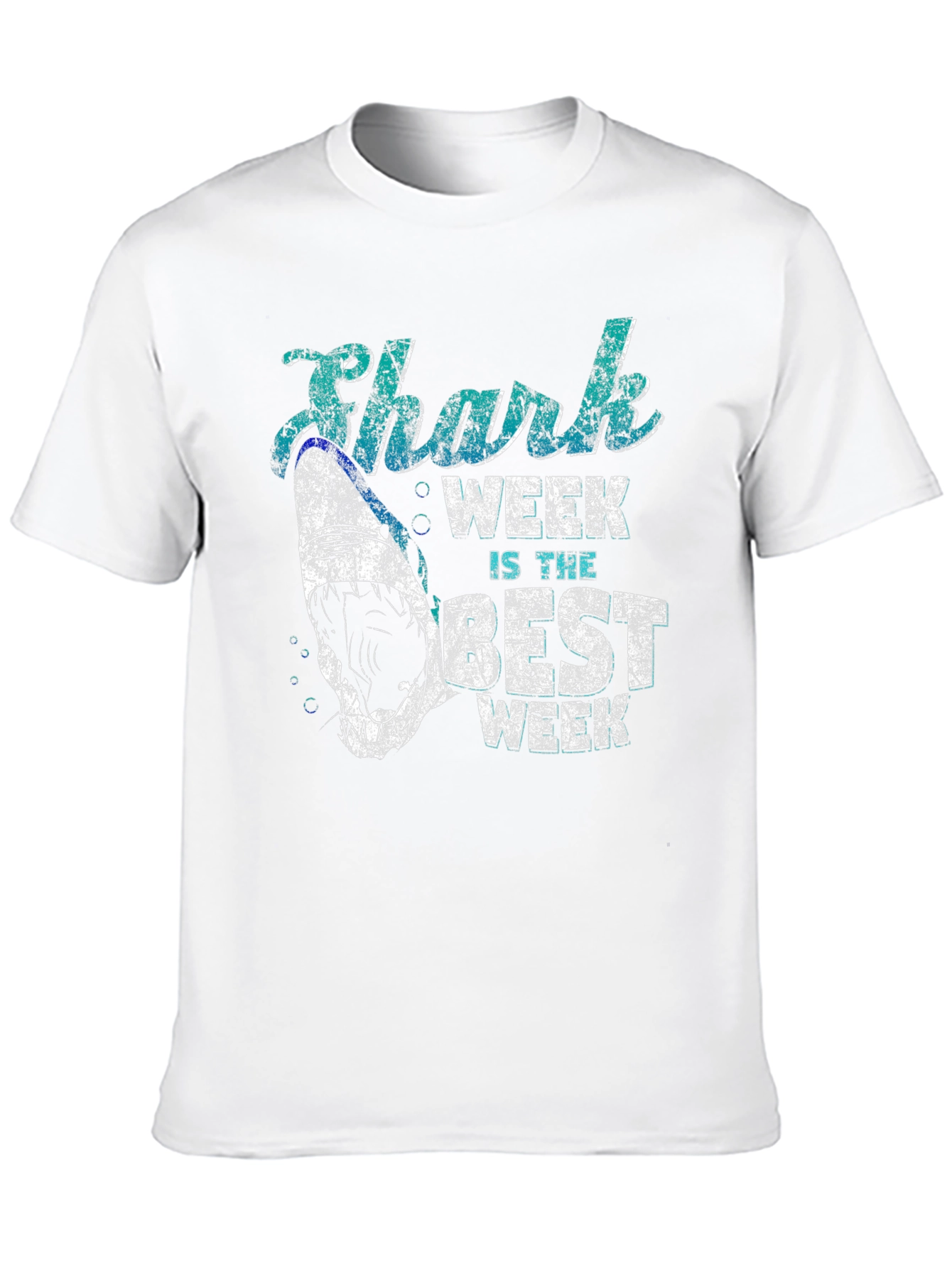 Shark Week is the Best Week Black T-Shirt
