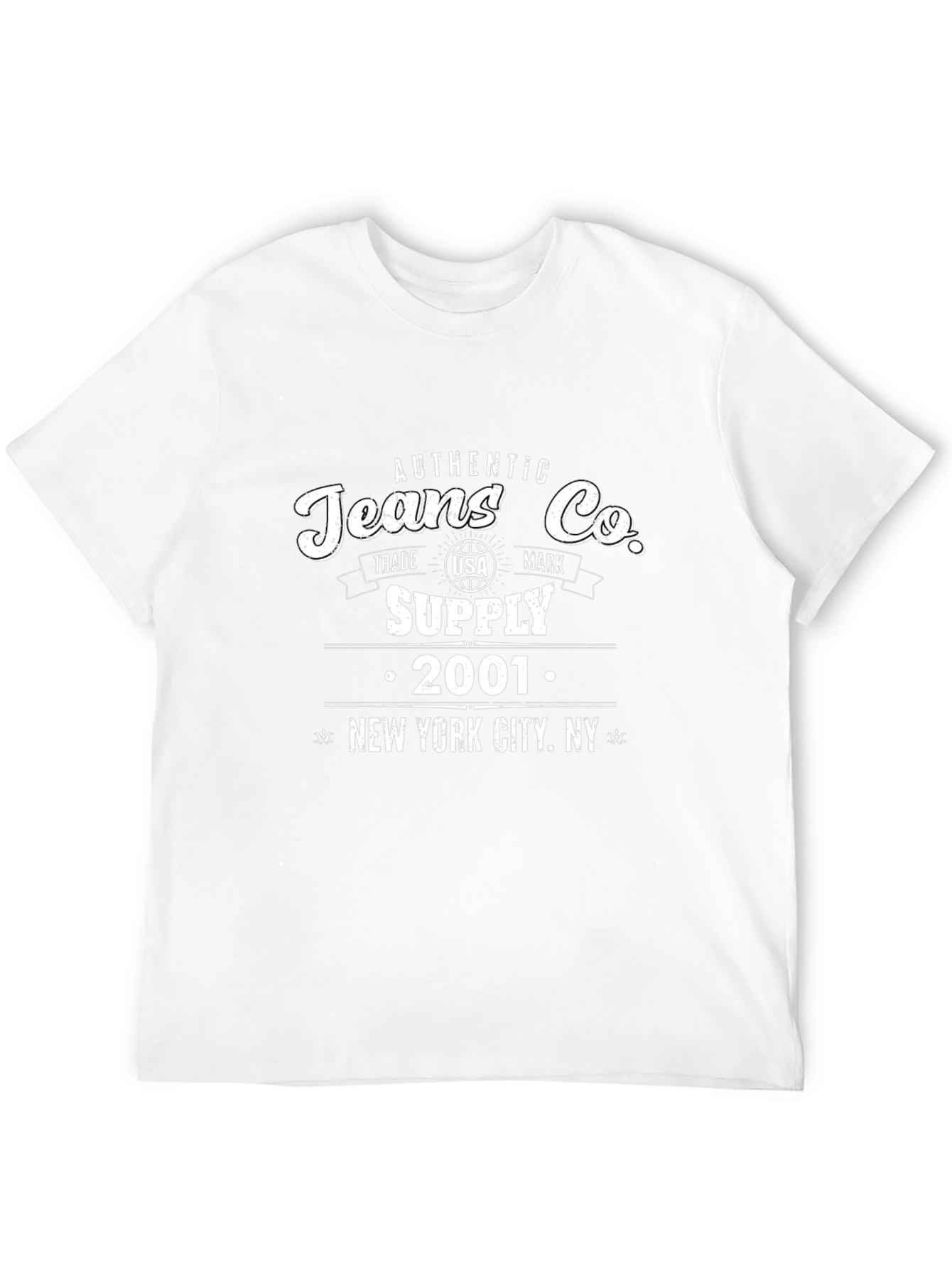 Authentic Jeans Co. Supply Black T-Shirt