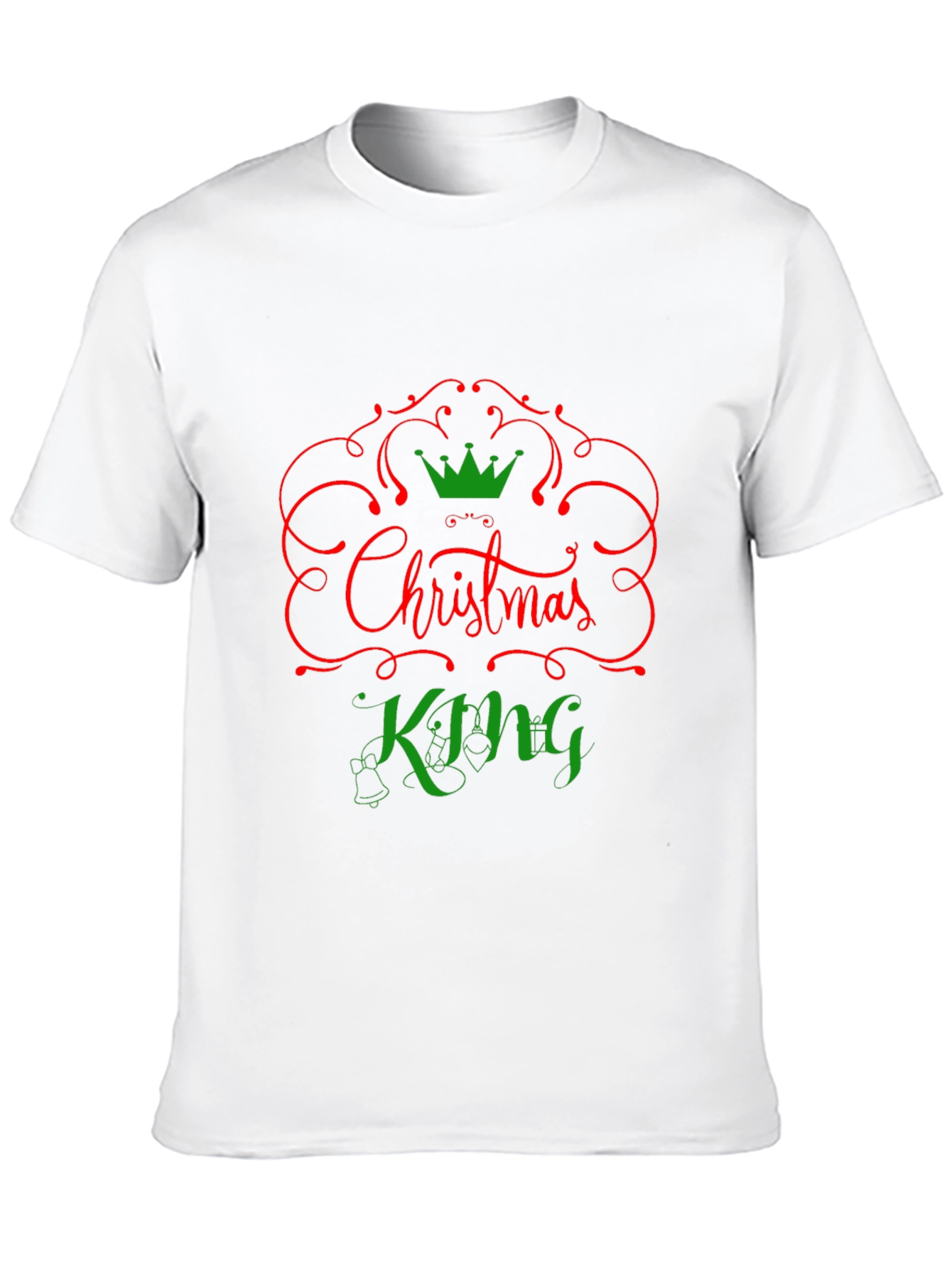 Christmas King Black T-Shirt