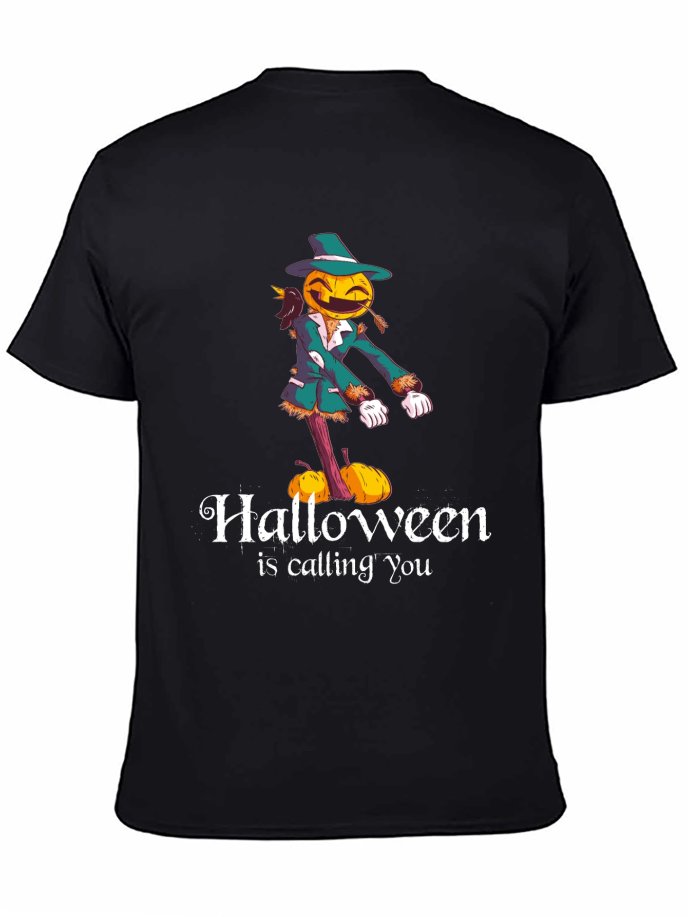 Halloween Scarecrow T-Shirt - Spooky Season Apparel