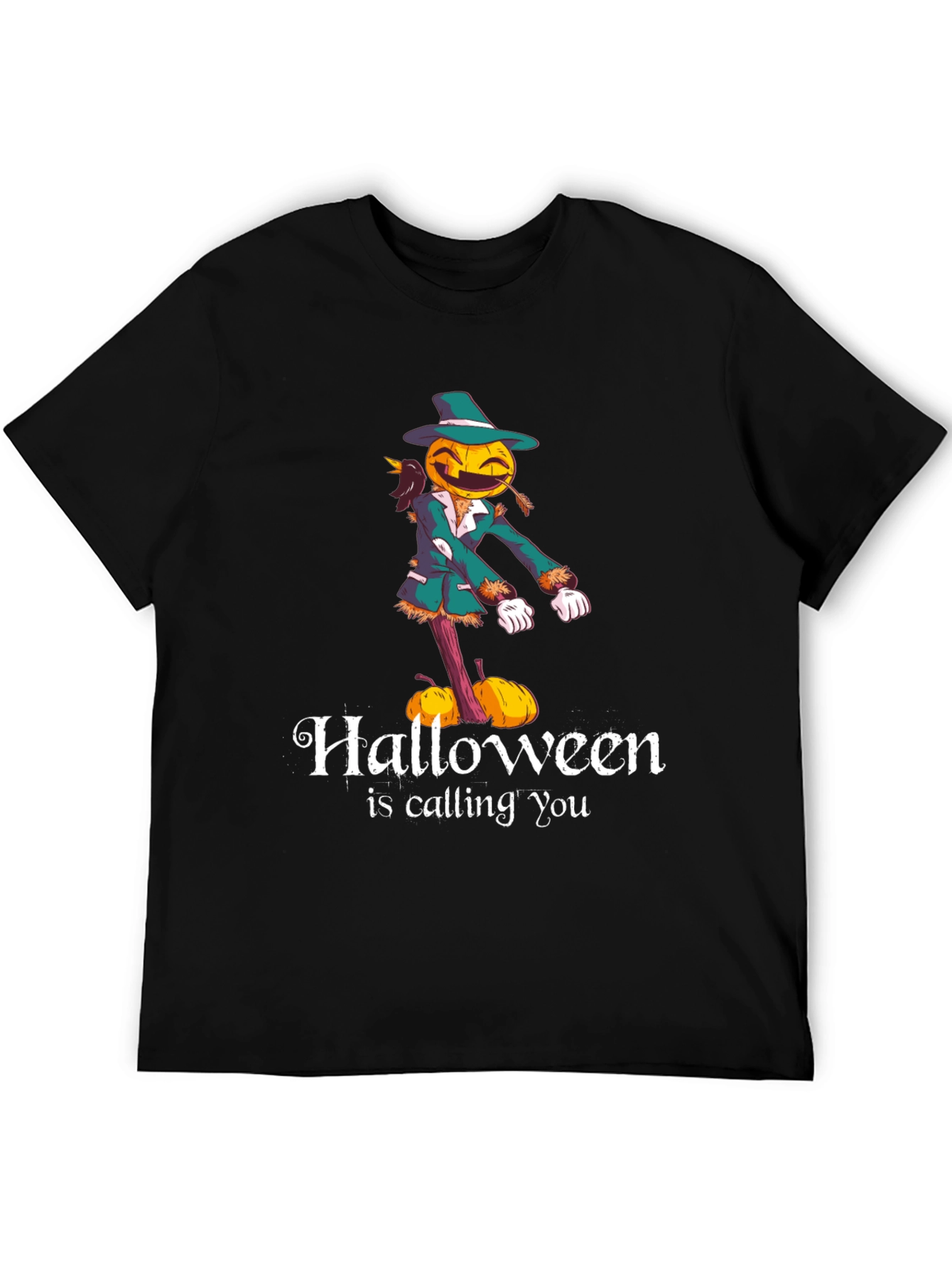 Halloween Scarecrow T-Shirt - Spooky Season Apparel