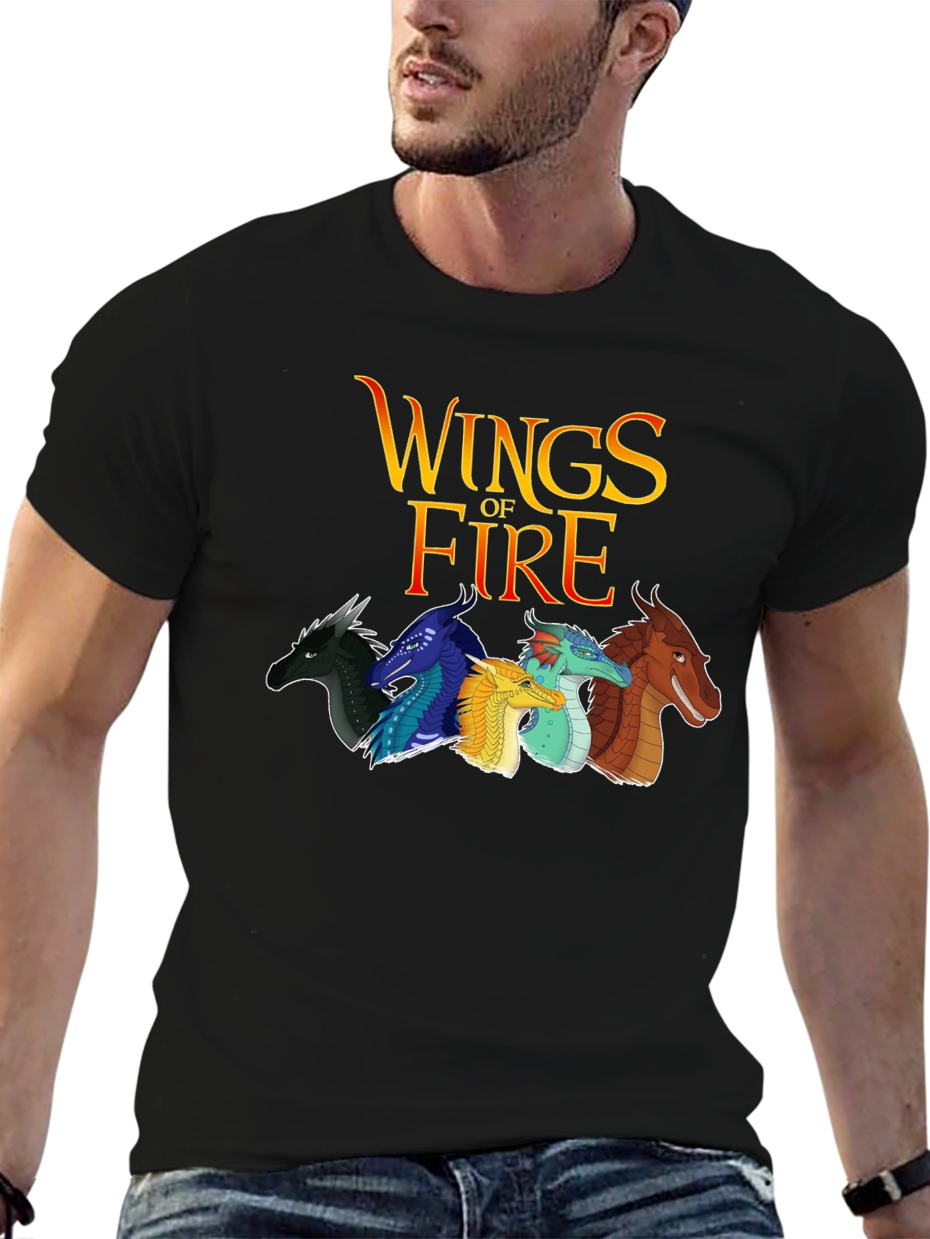 Wings of Fire T-Shirt Dragon Graphic Tee