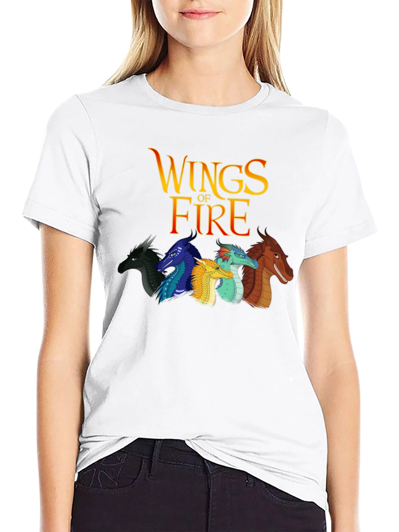 Wings of Fire T-Shirt Dragon Graphic Tee