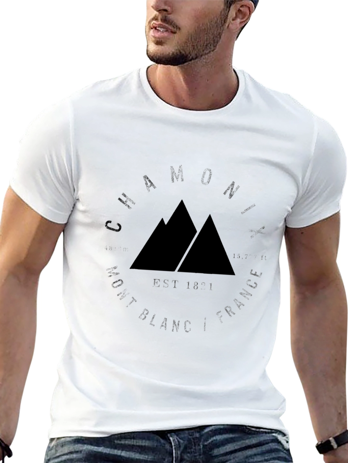 Chamonix Mont Blanc T-Shirt - Stylish Graphic Tee