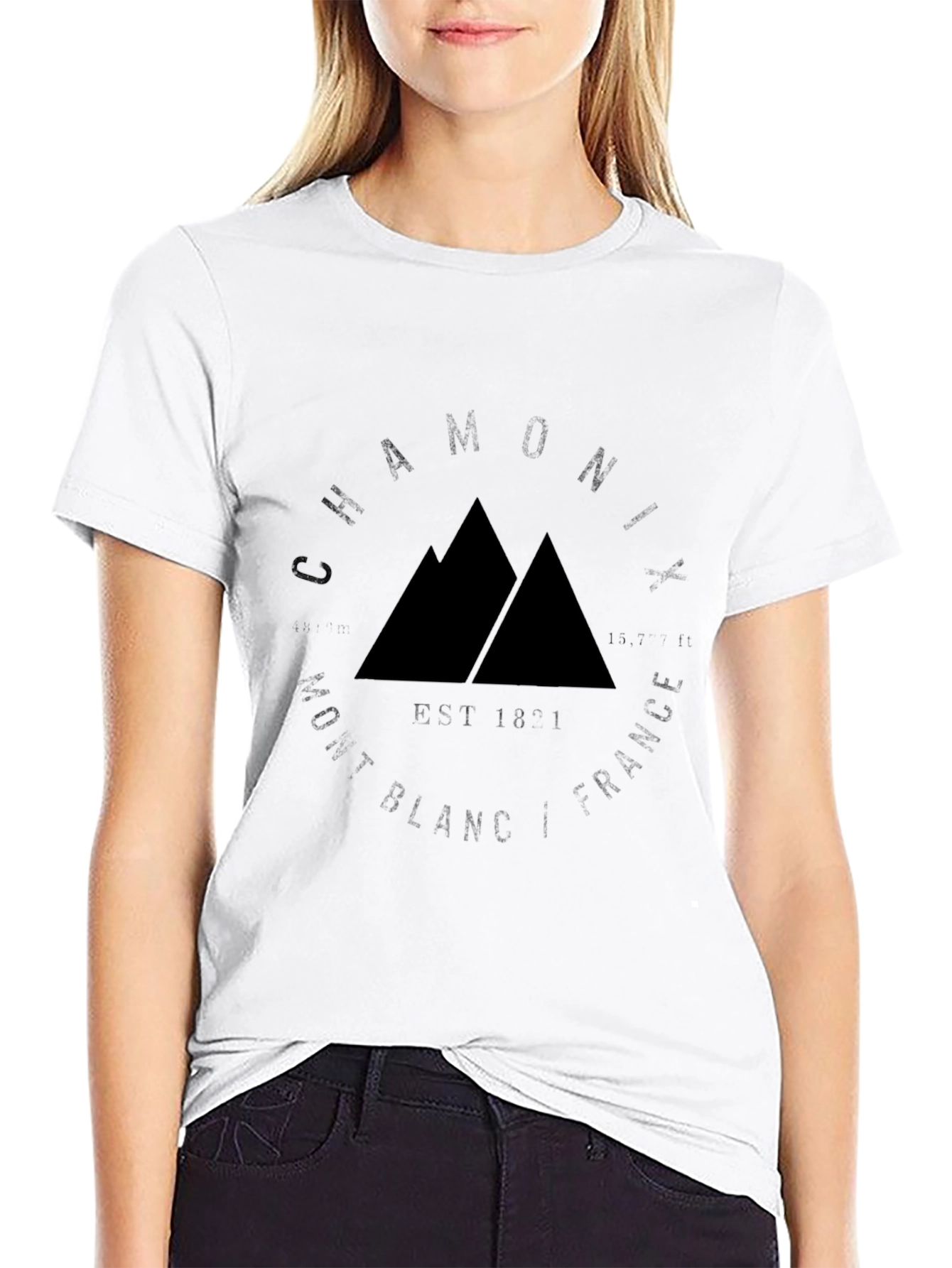 Chamonix Mont Blanc T-Shirt - Stylish Graphic Tee