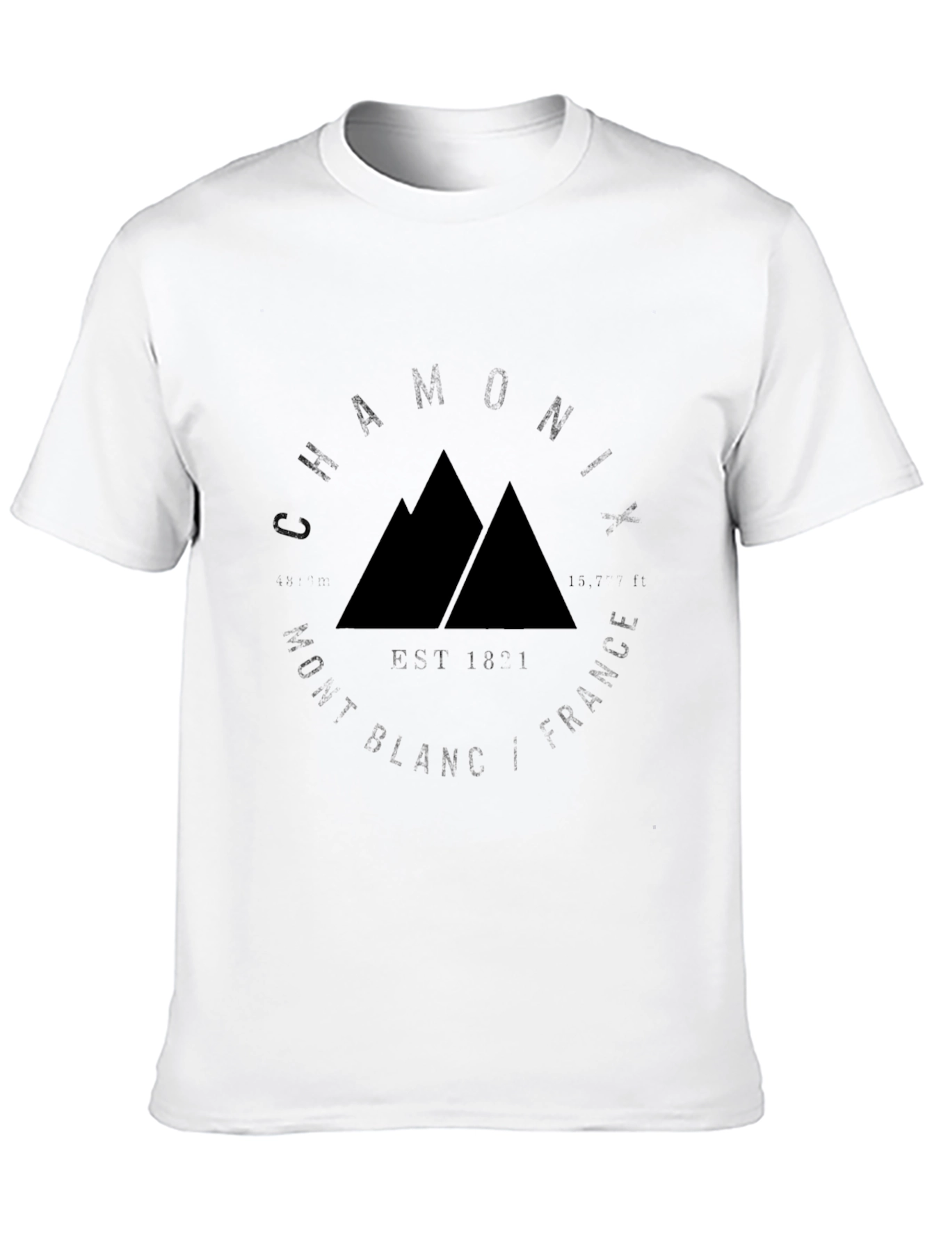 Chamonix Mont Blanc T-Shirt - Stylish Graphic Tee