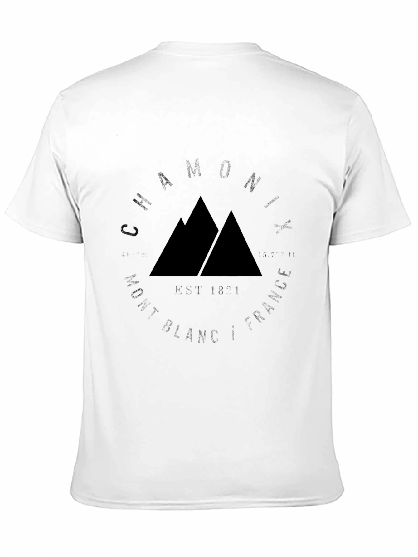 Chamonix Mont Blanc T-Shirt - Stylish Graphic Tee