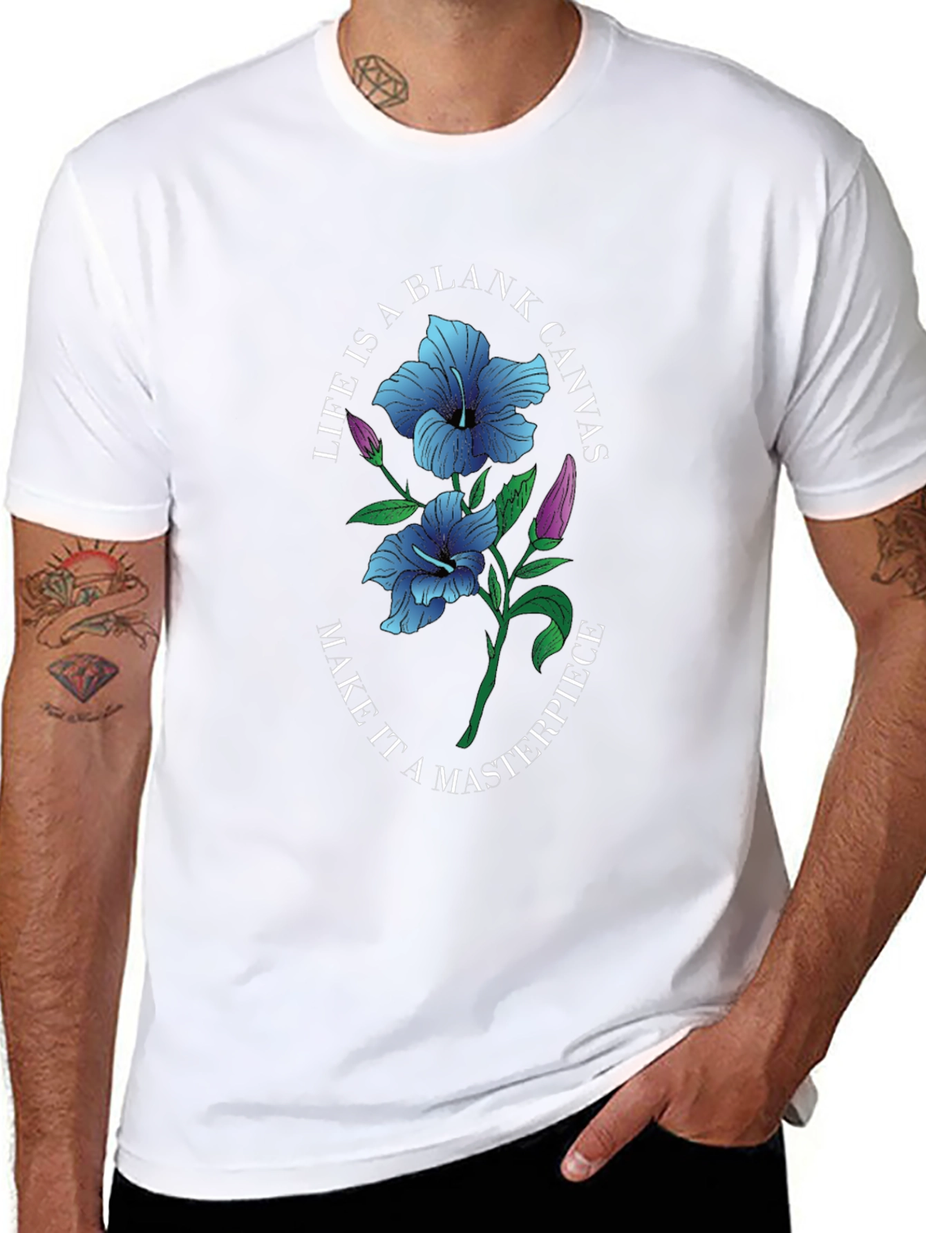Life is a Canvas Graphic Tee