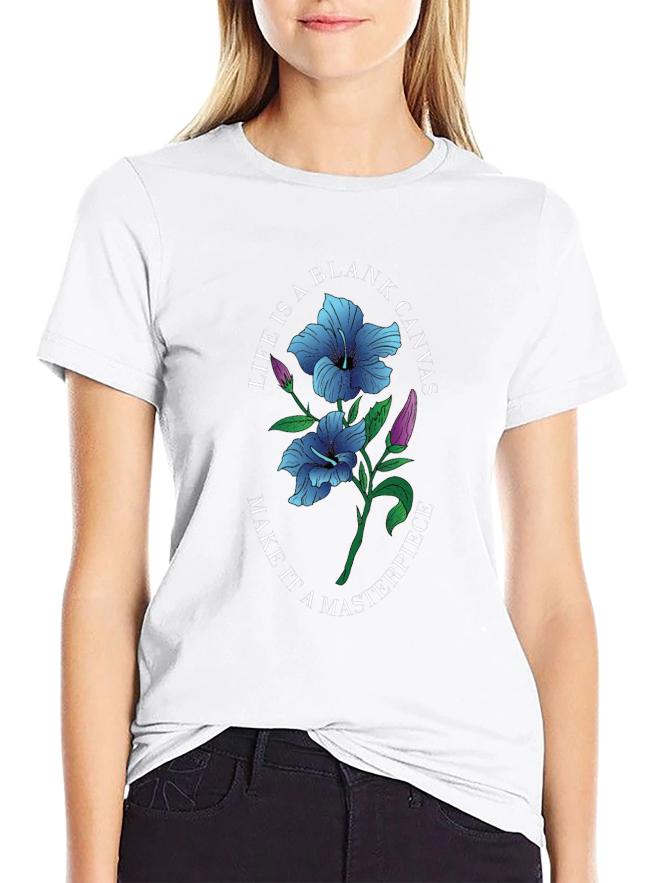 Life is a Canvas Graphic Tee