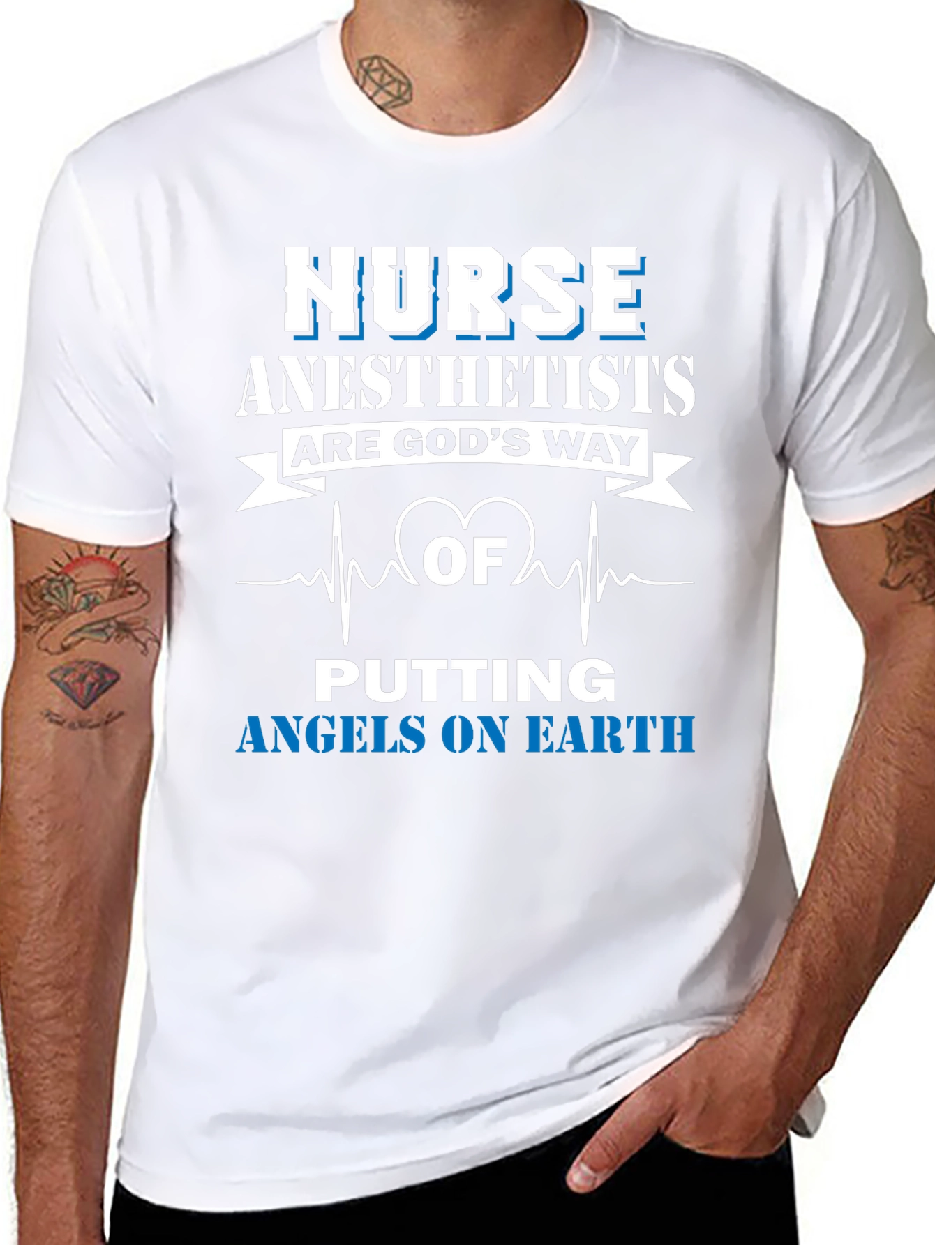Nurse Anesthetist T-Shirt: Angels on Earth