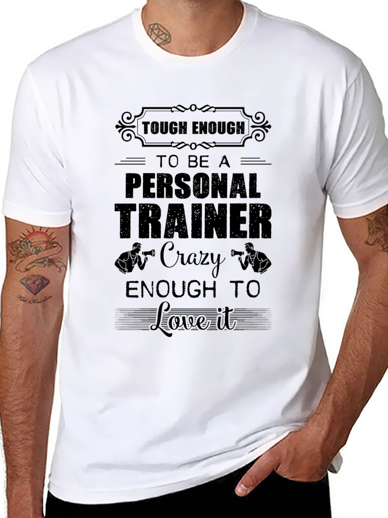 Personal Trainer Graphic T-Shirt - Fitness Motivation