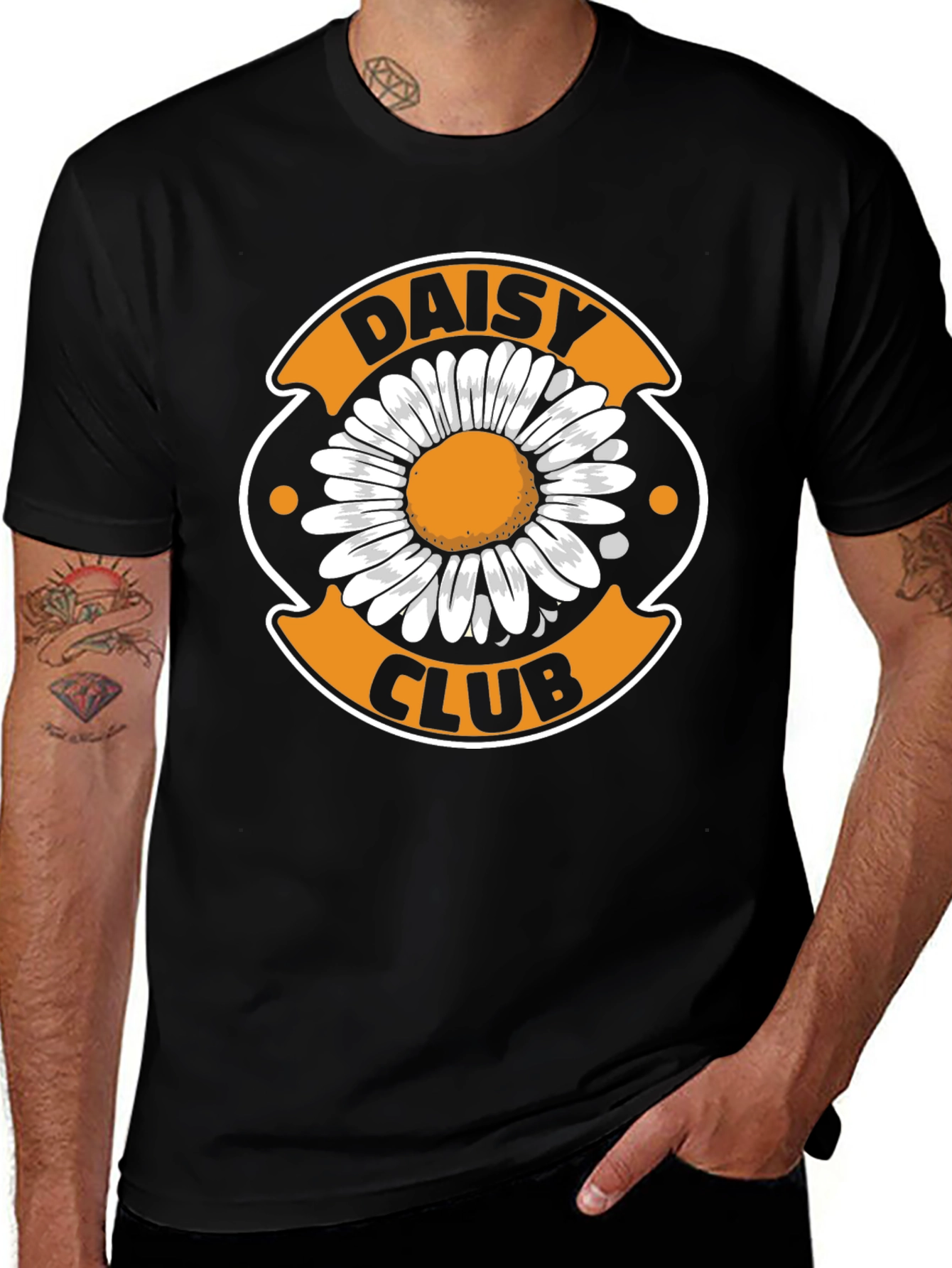 Daisy Club Graphic T-Shirt - Classic Style