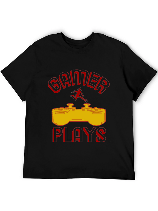 Gamer Plays T-Shirt - Cool Gaming Design