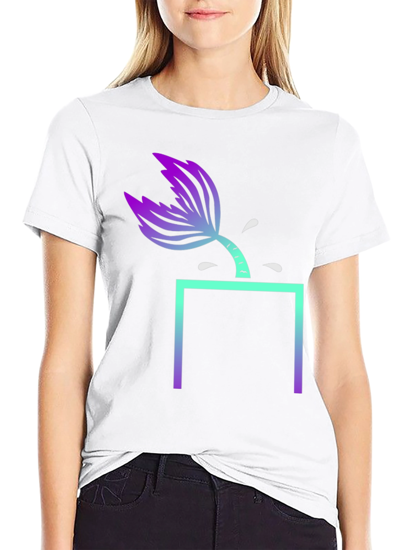 Mermaid Tail Graphic Tee